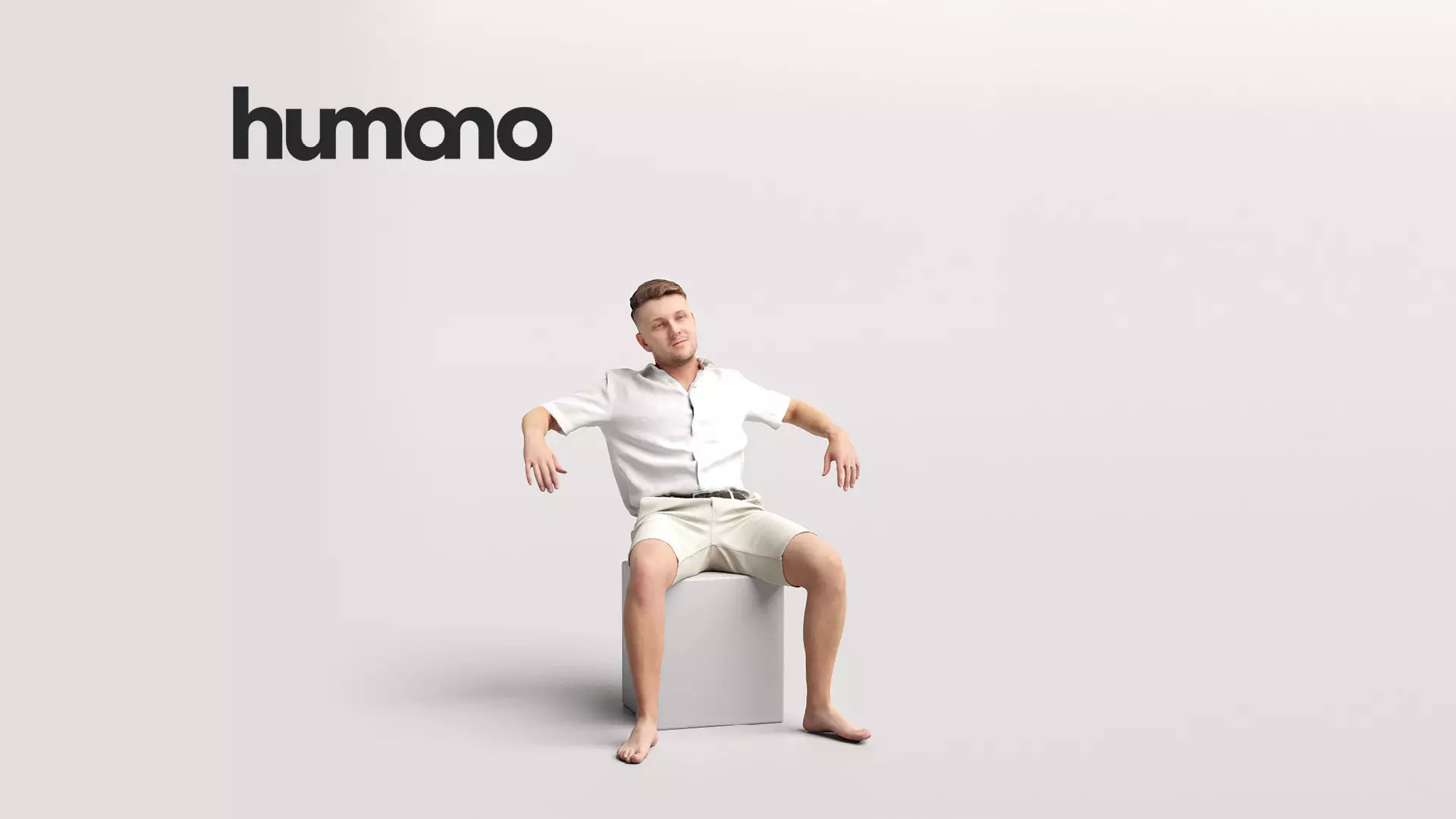 Humano Man on Yacht 2207-1 3D model_0