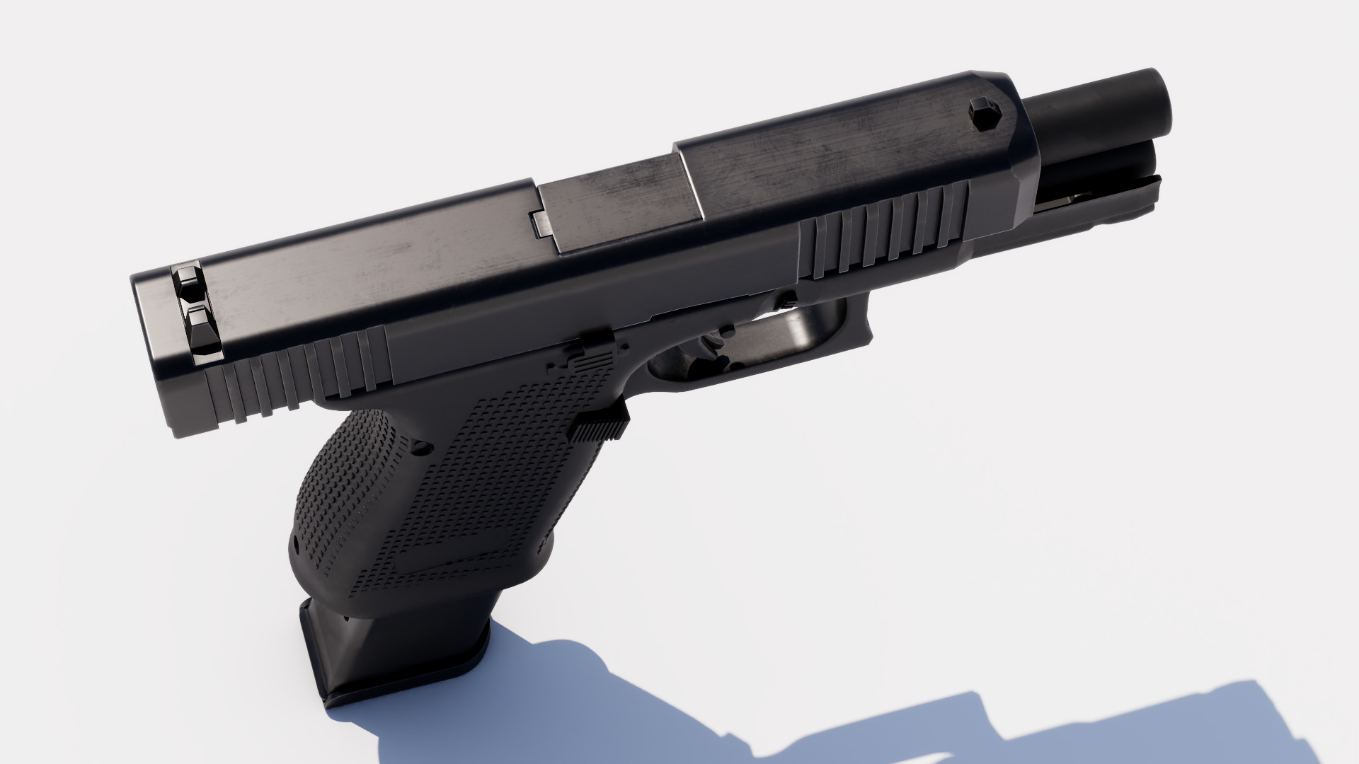 GLock 19 Gen5 3D model_5