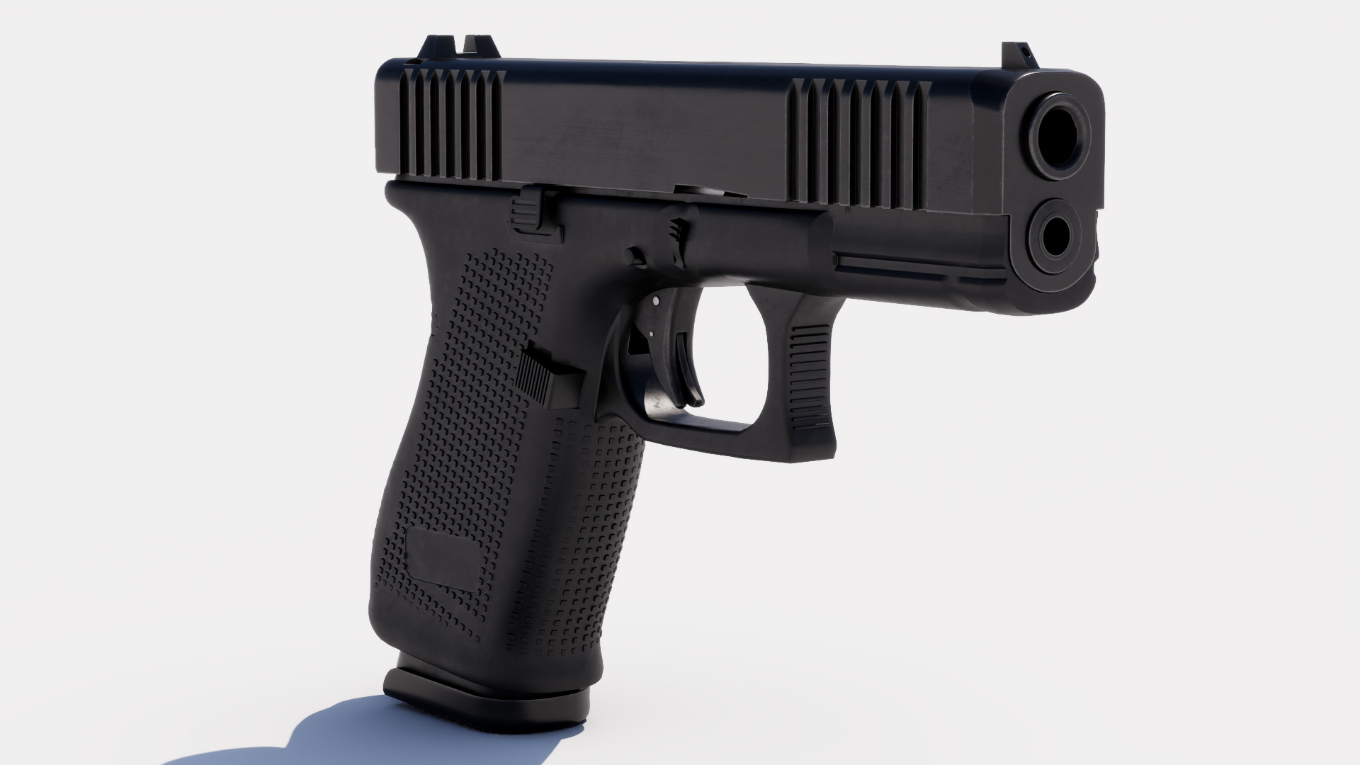 GLock 19 Gen5 3D model_1