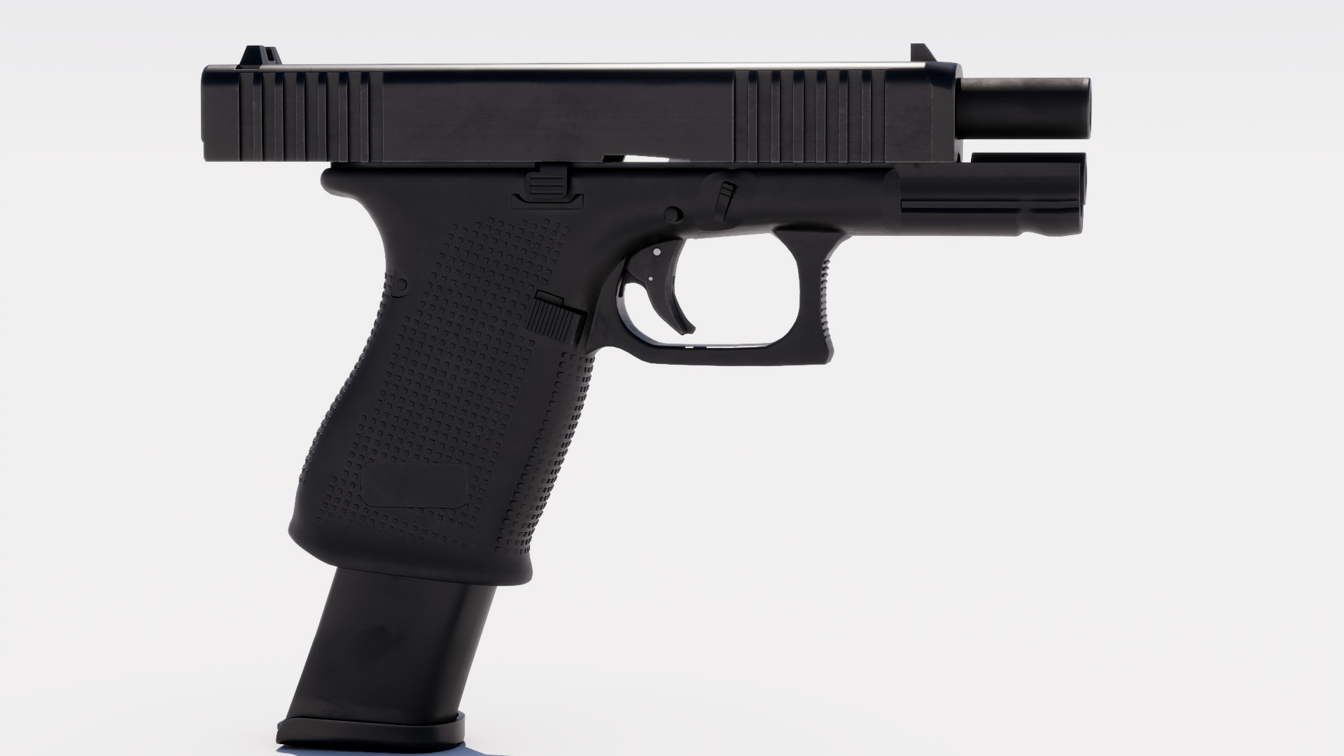 GLock 19 Gen5 3D model_4