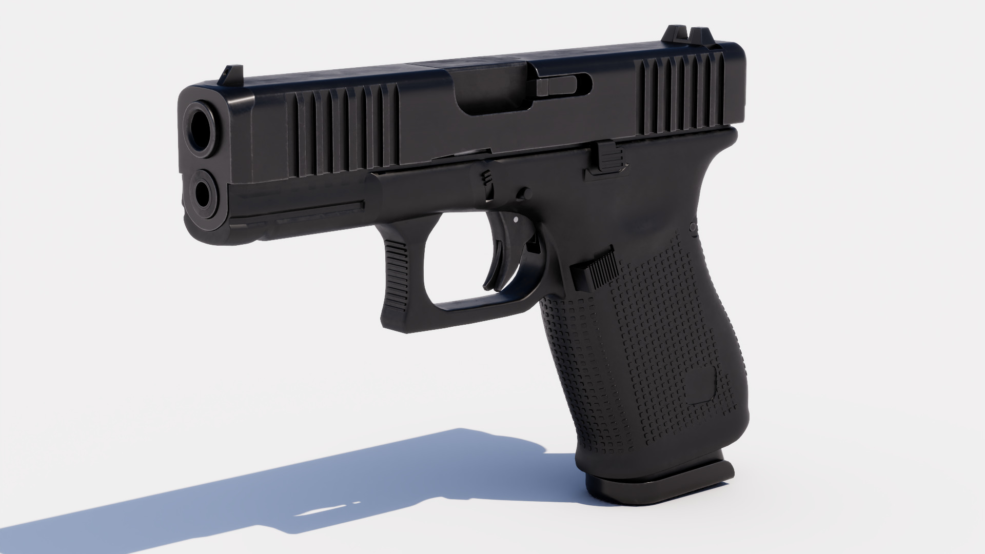 GLock 19 Gen5 3D model_8