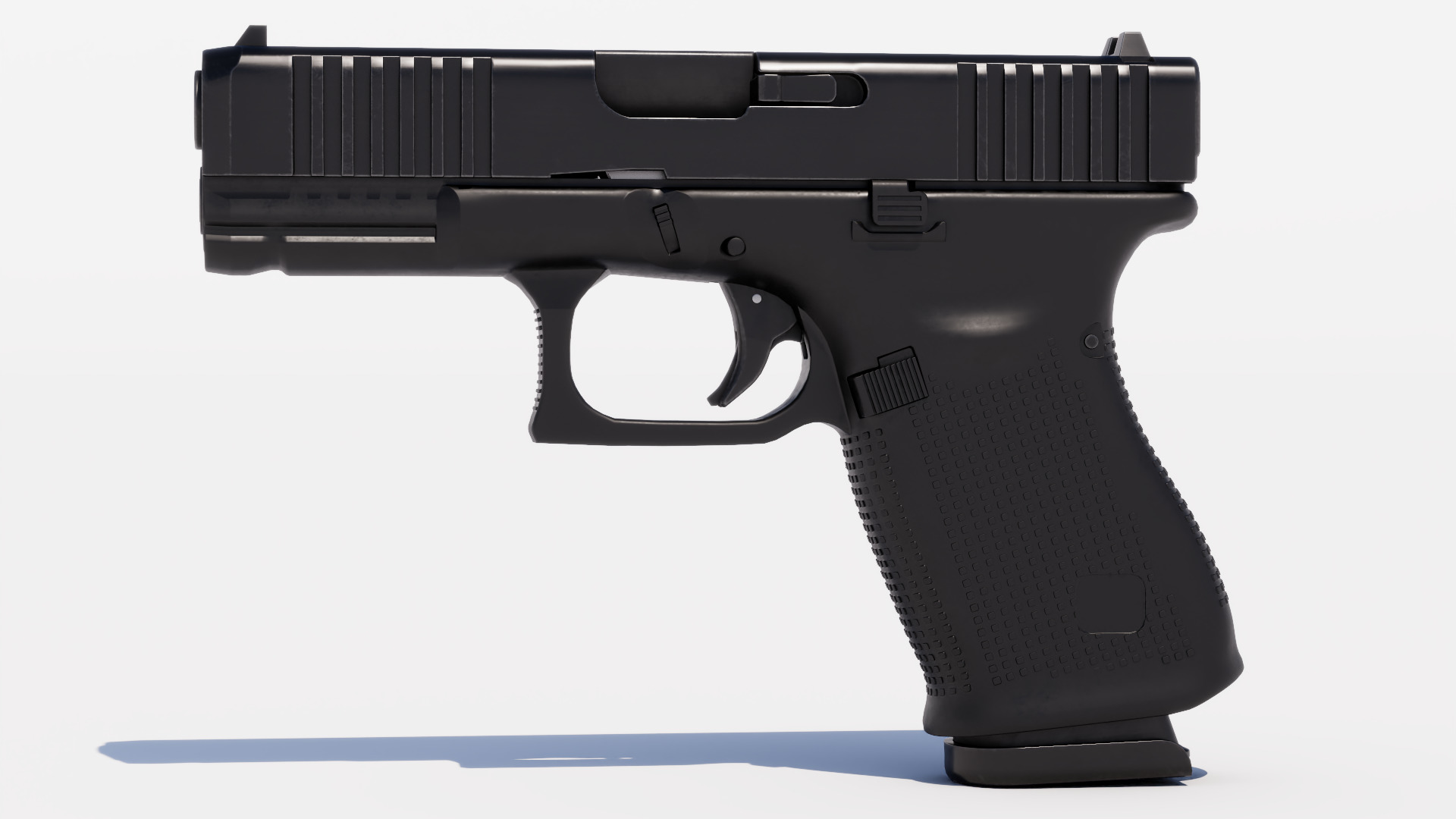 GLock 19 Gen5 3D model_7