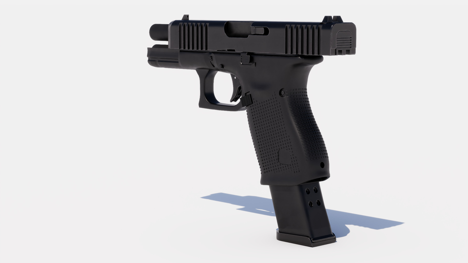 GLock 19 Gen5 3D model_6