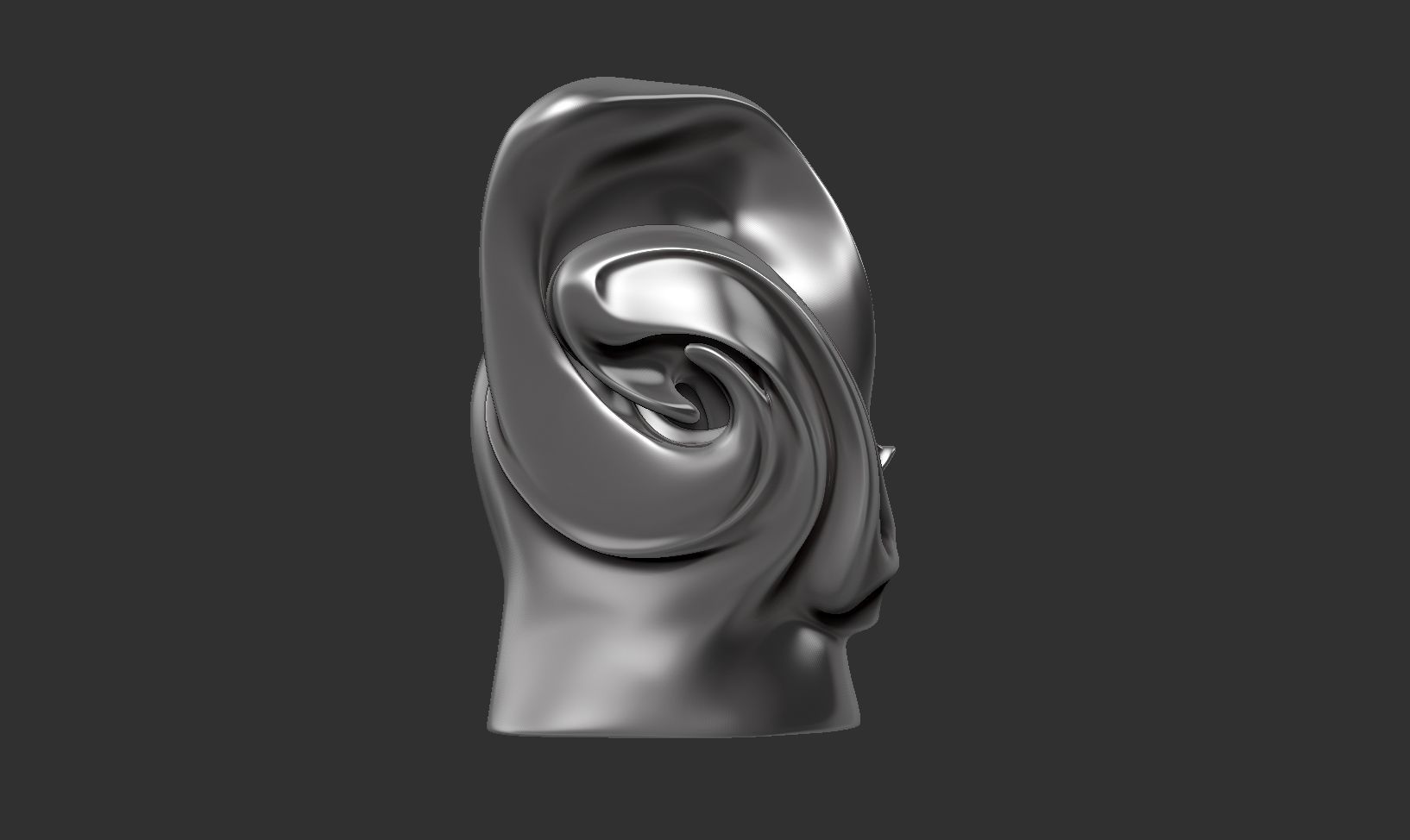Conceptual sculpture 09 Free 3D print model_4