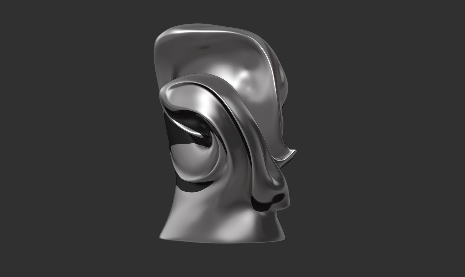 Conceptual sculpture 09 Free 3D print model_3