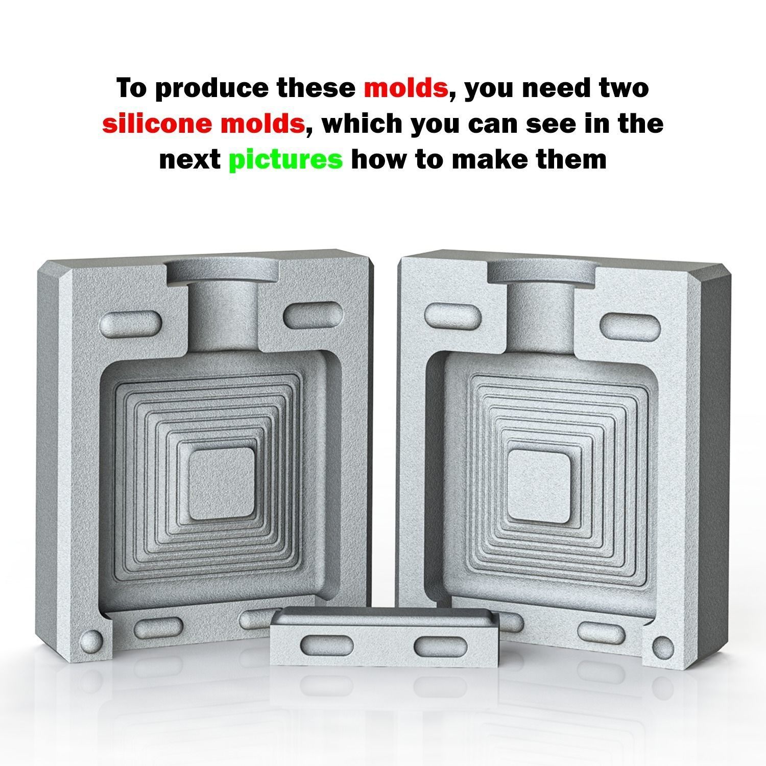 ceramic mold N1 3D print model_2