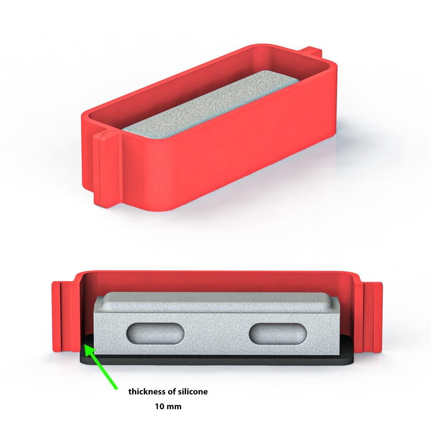 ceramic mold N1 3D print model_7