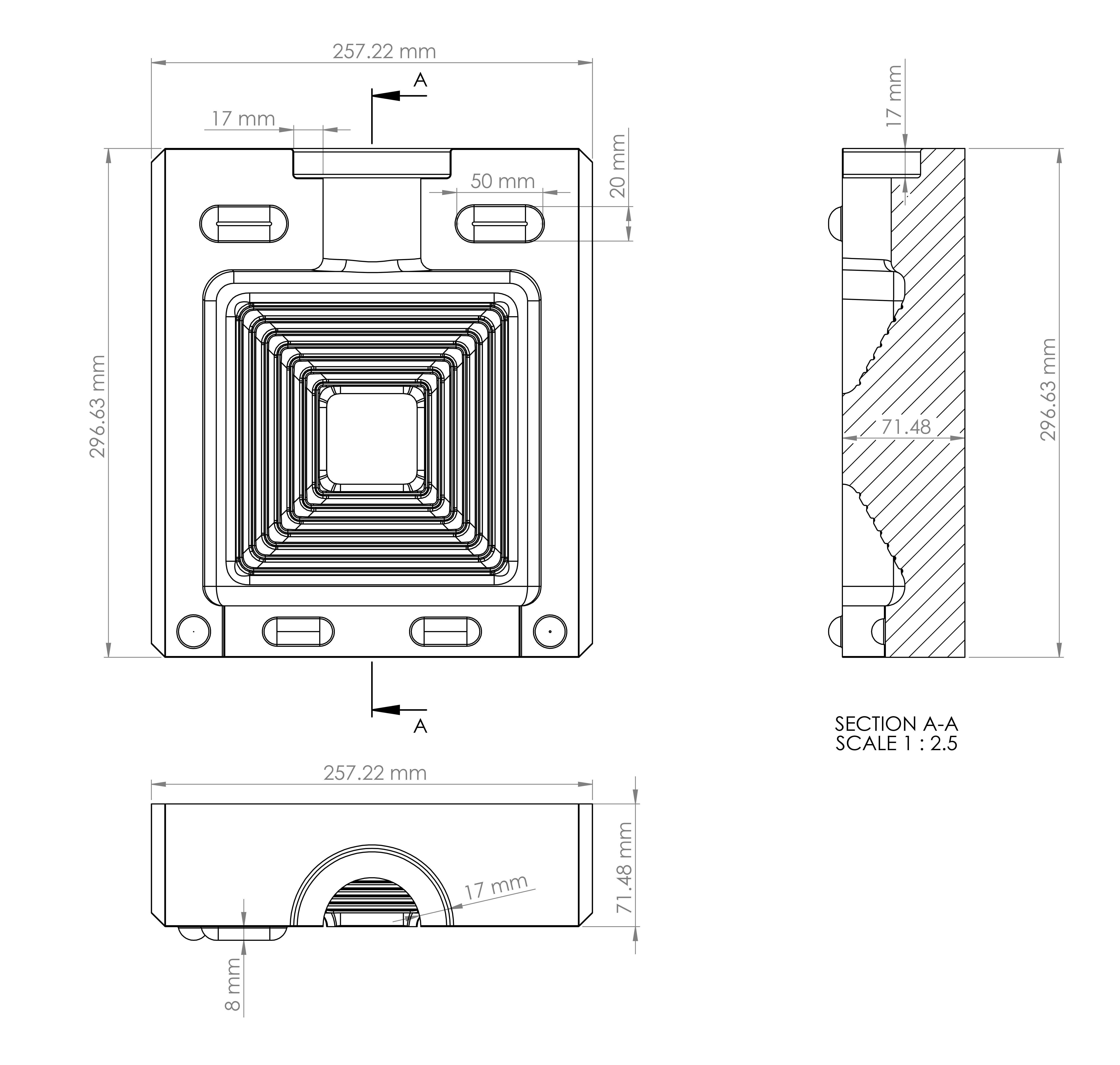 ceramic mold N1 3D print model_9