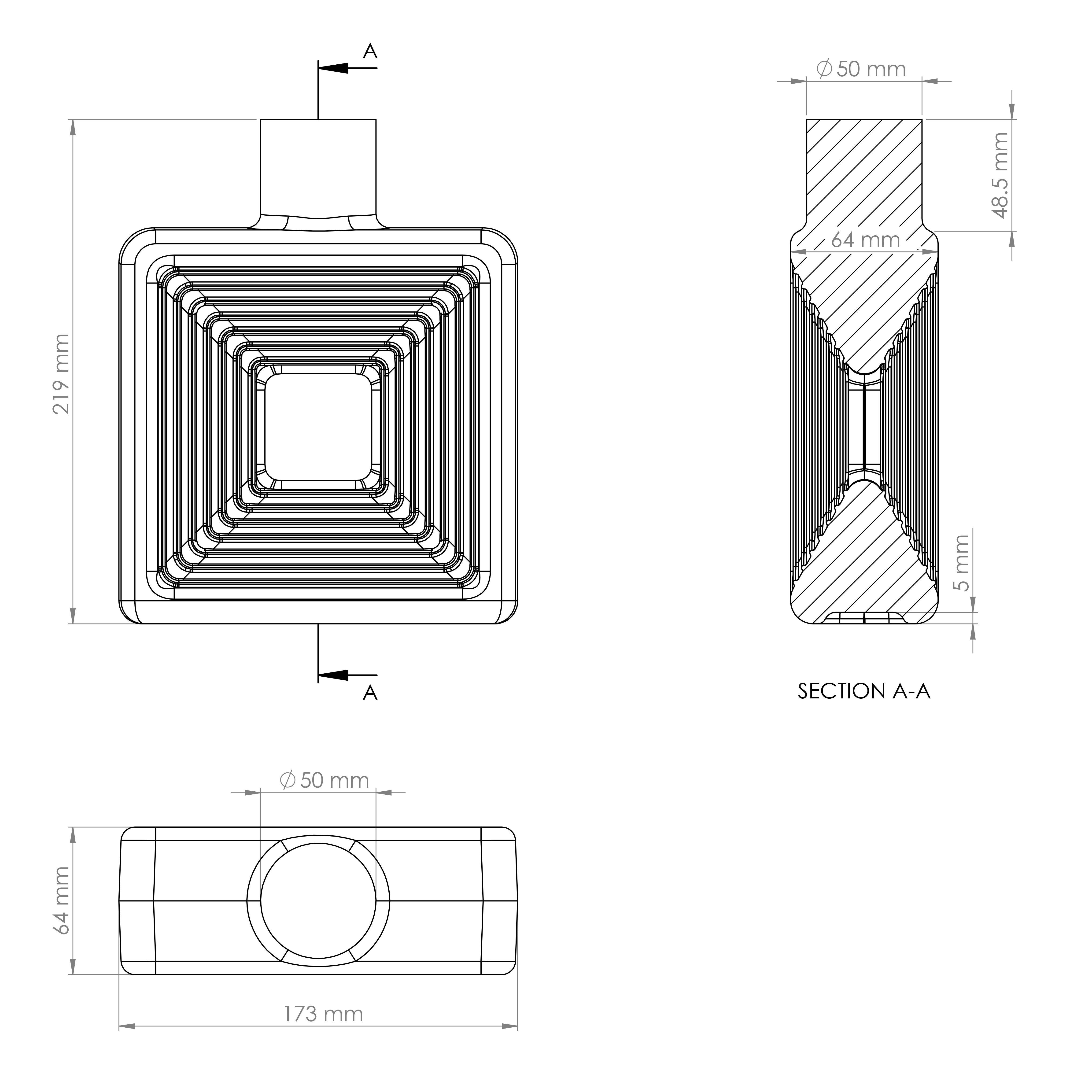 ceramic mold N1 3D print model_8