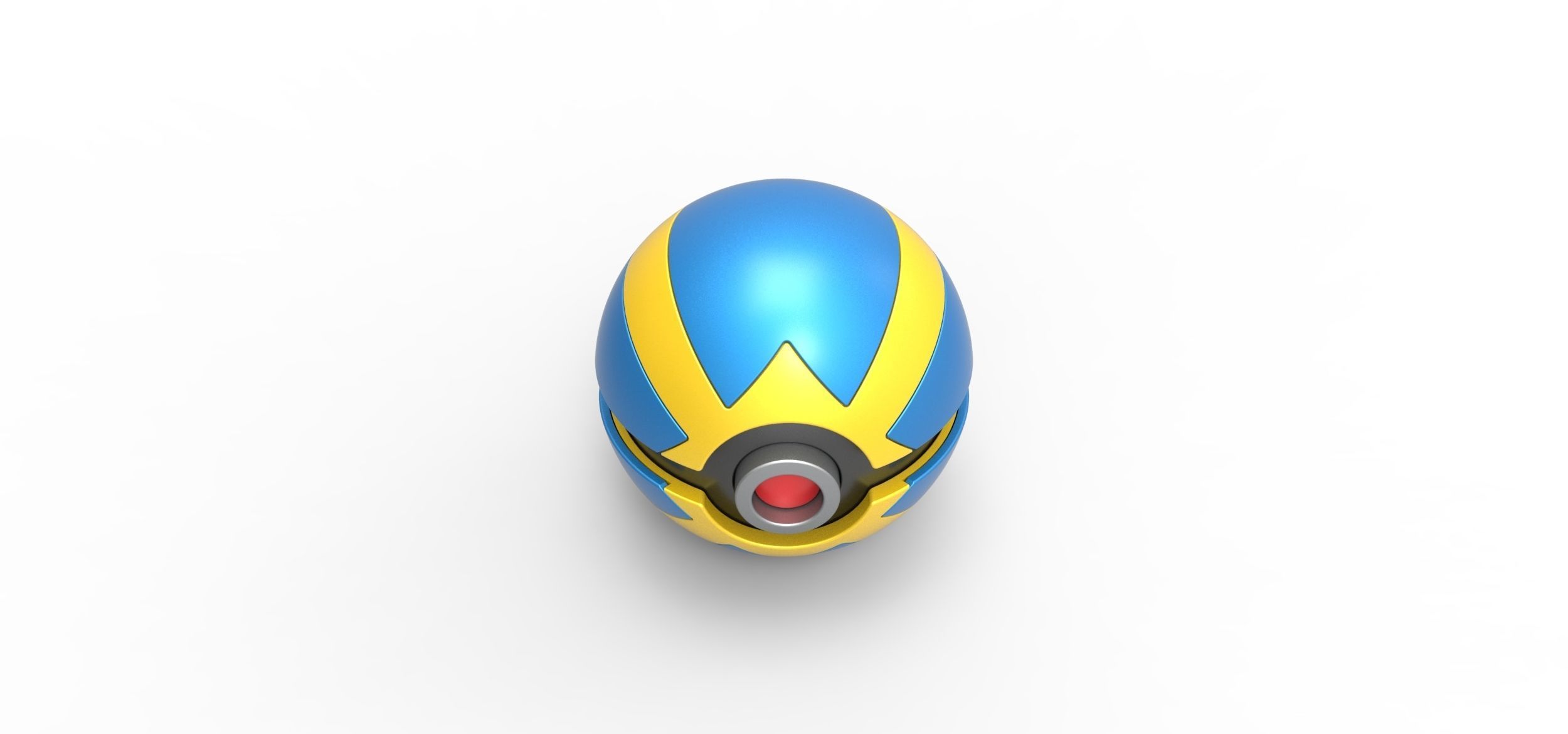 Quick Ball 3D print model_3