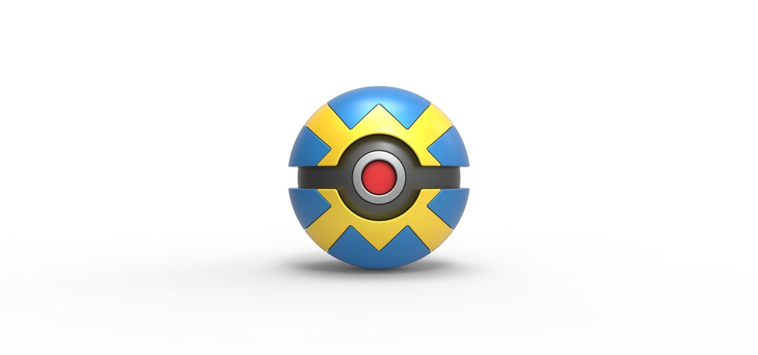 Quick Ball 3D print model_2