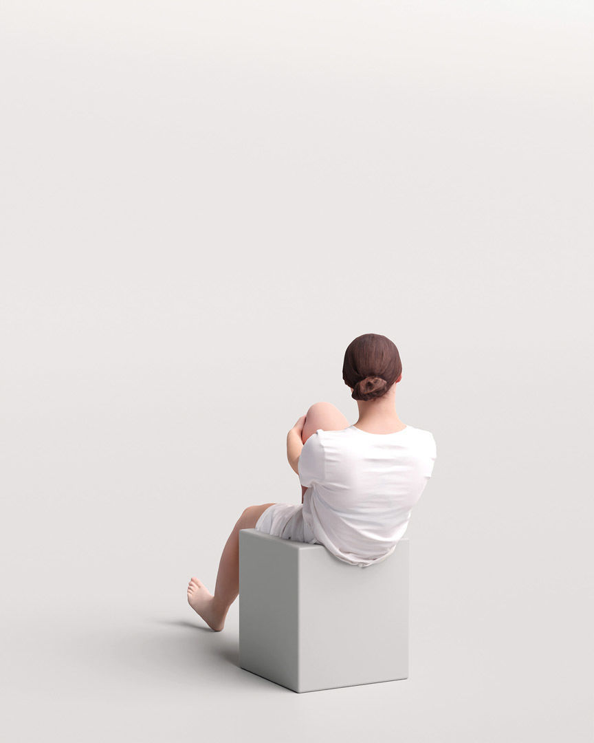 Humano Woman on Yacht 2207-2 3D model_4