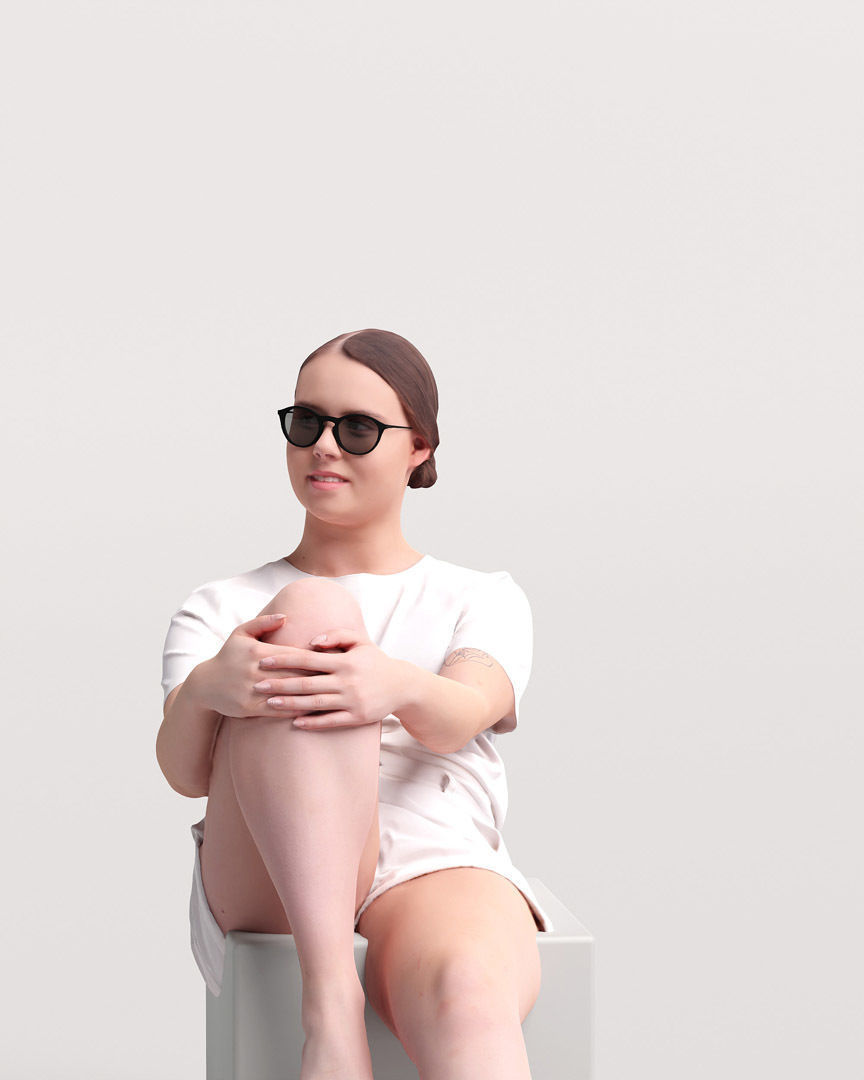 Humano Woman on Yacht 2207-2 3D model_6