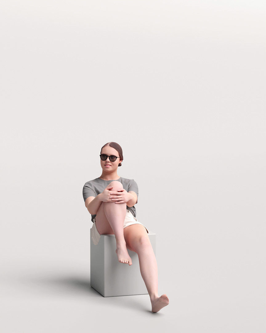 Humano Woman on Yacht 2207-2 3D model_10