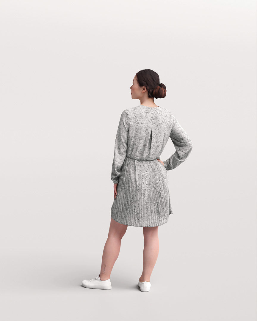 Humano Asian Woman on Yacht 2207-11 3D model_4