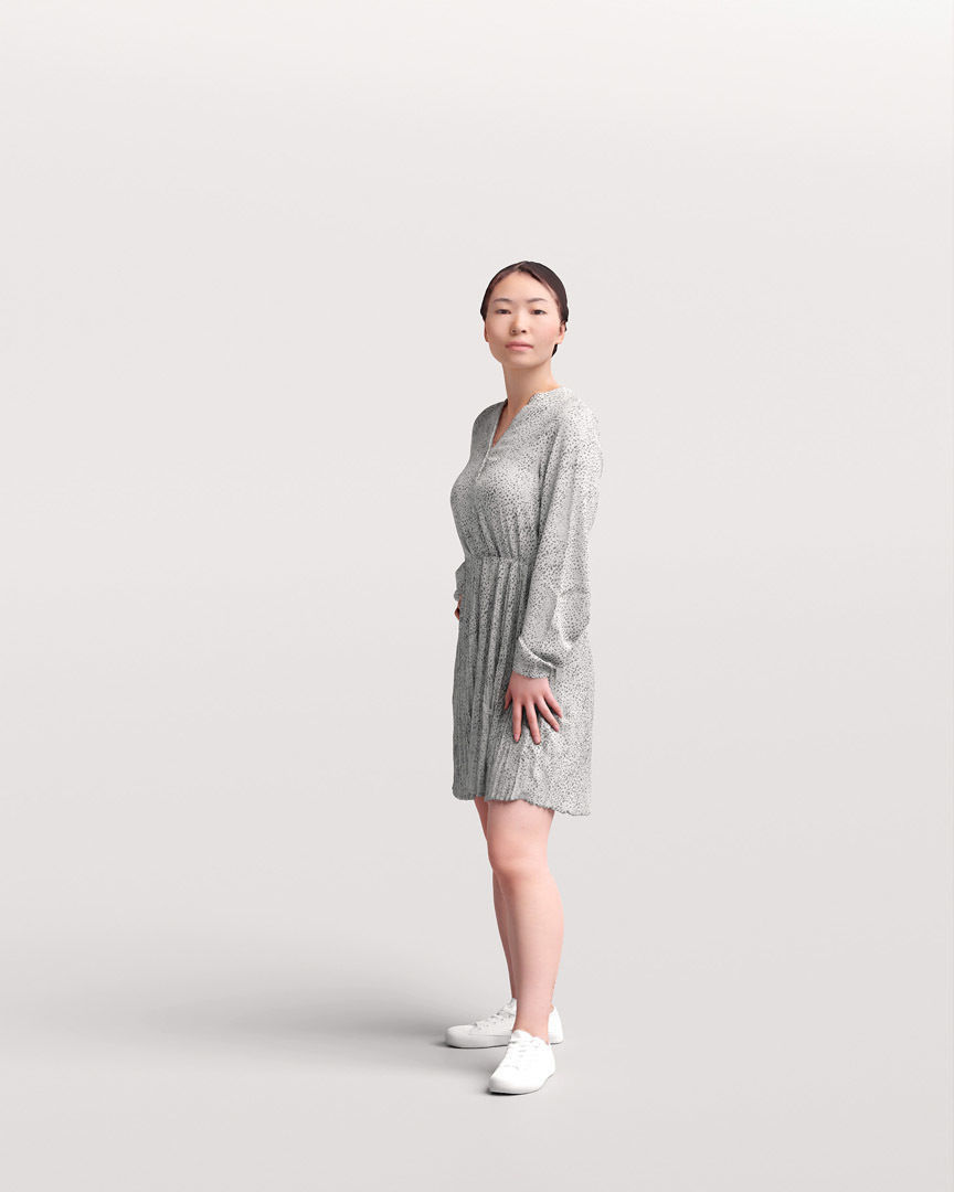 Humano Asian Woman on Yacht 2207-11 3D model_5