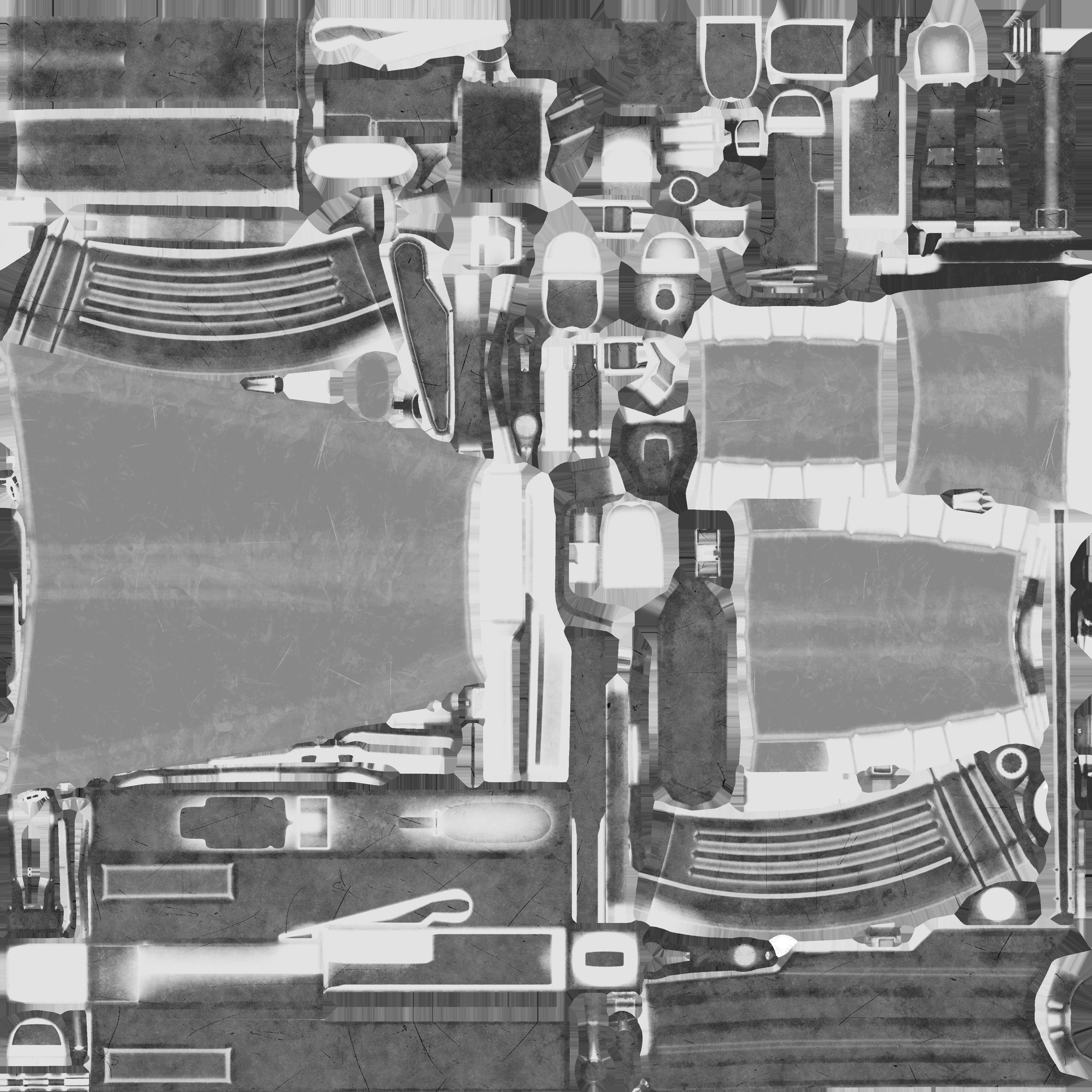 Game Ready Ak4 Free low-poly 3D model_6