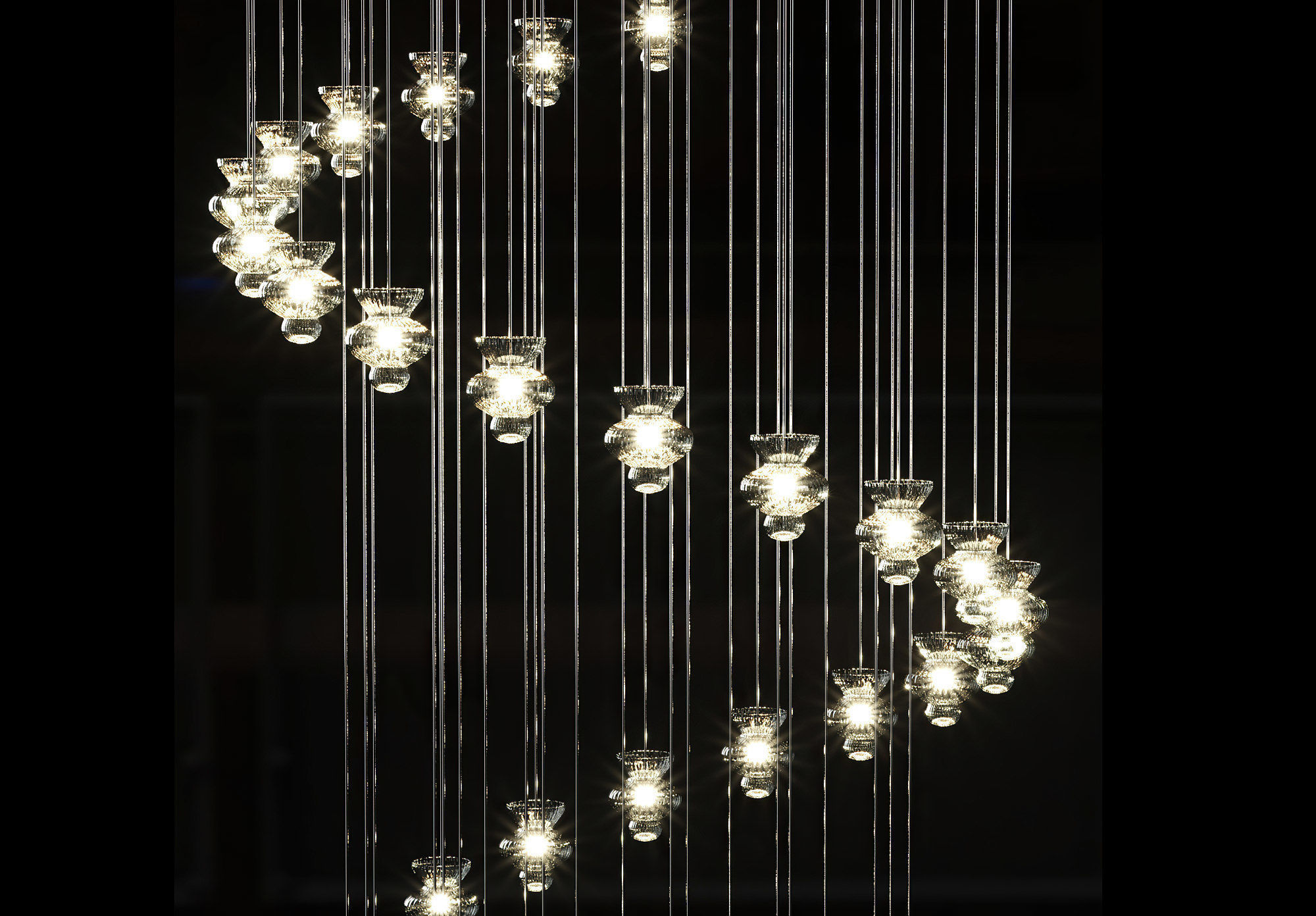 Jack Hanging Crystal light  3D model_2