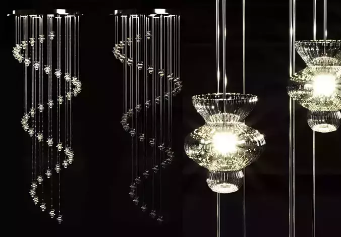 Jack Hanging Crystal light 