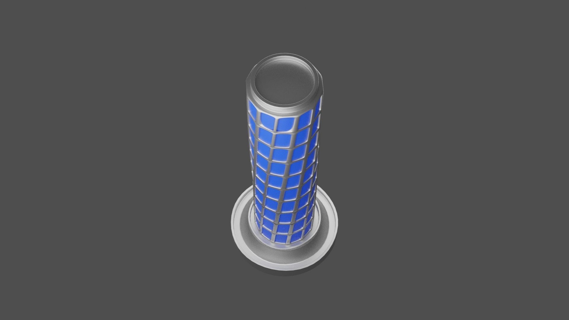 Futuristic Building 3D print model_2