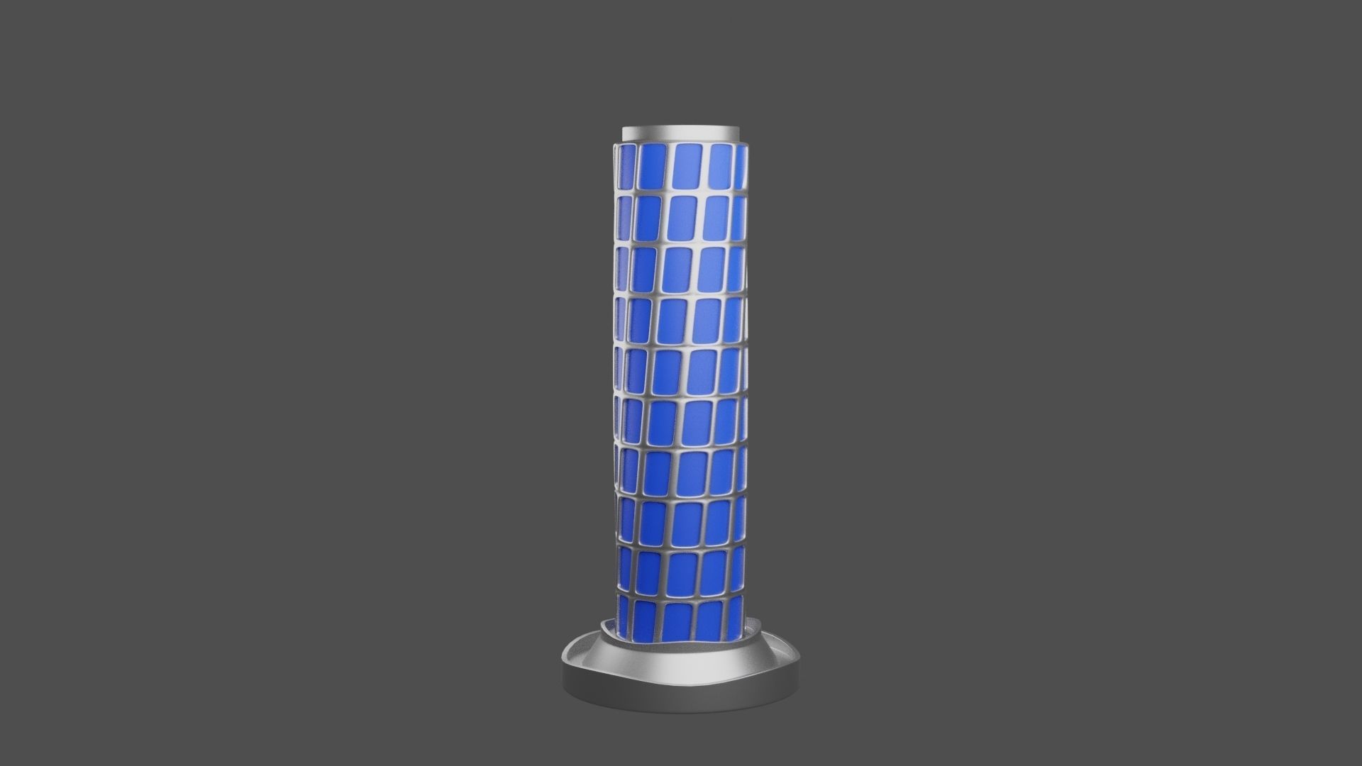Futuristic Building 3D print model_1