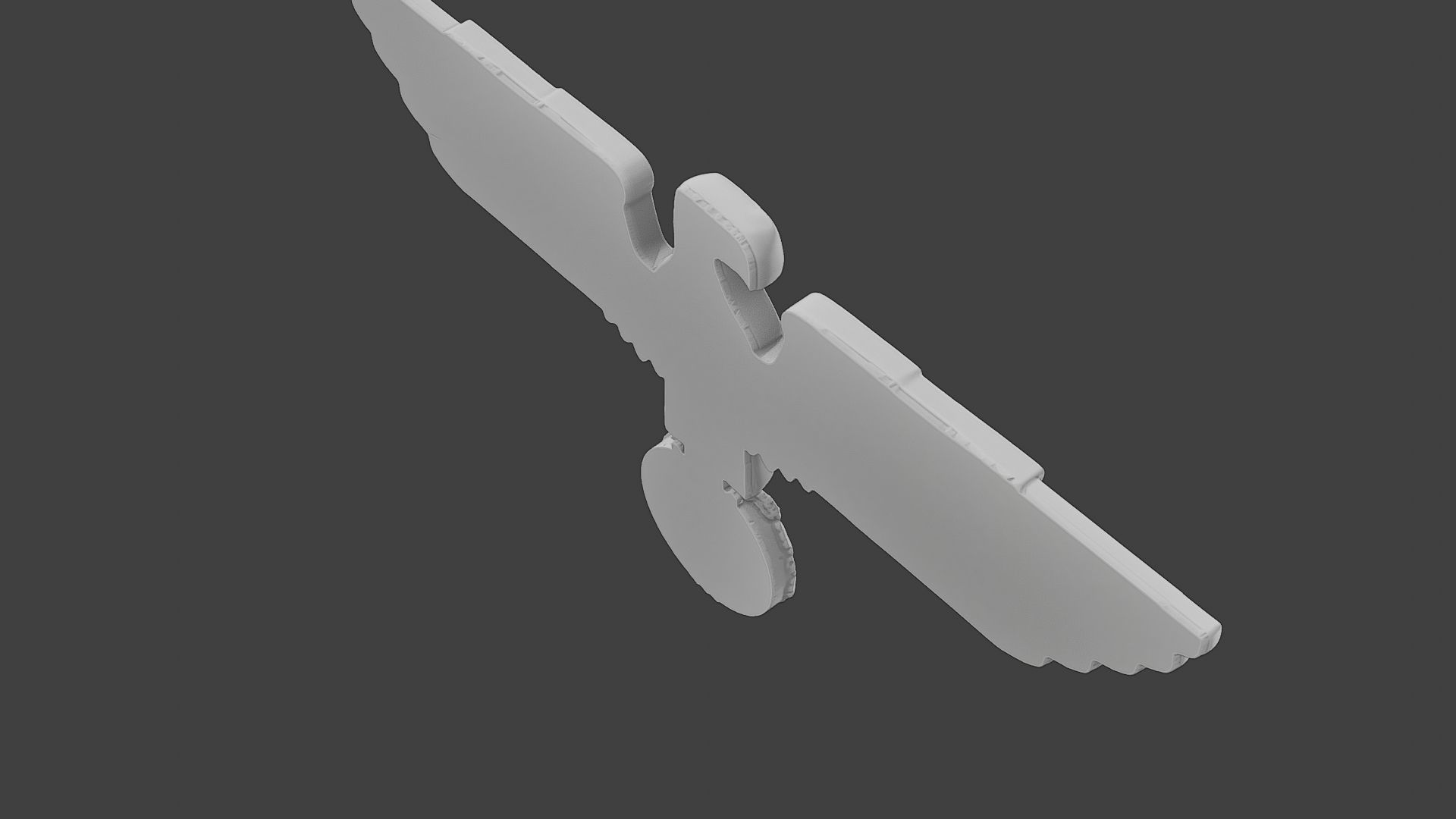 WWII German Eagle A 3D print model_22