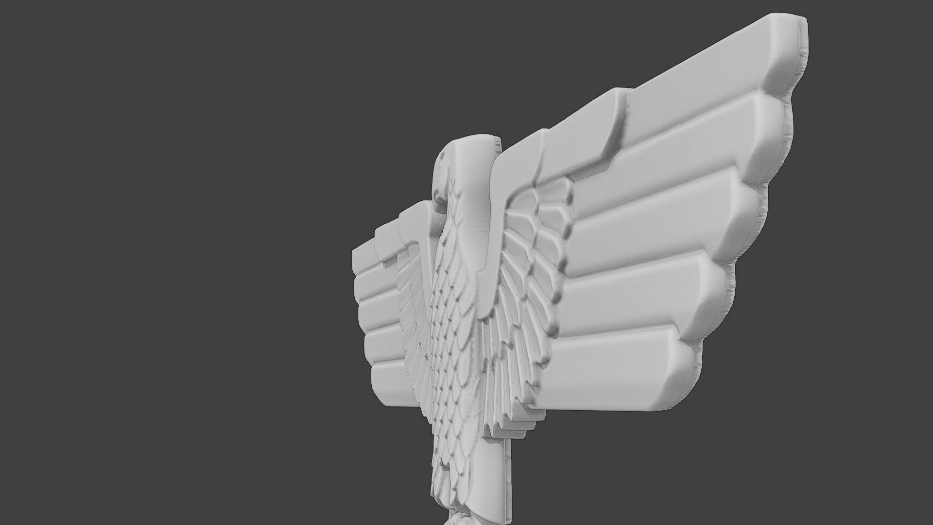 WWII German Eagle A 3D print model_17