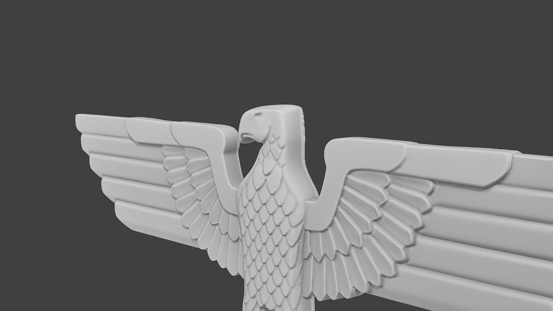 WWII German Eagle A 3D print model_18