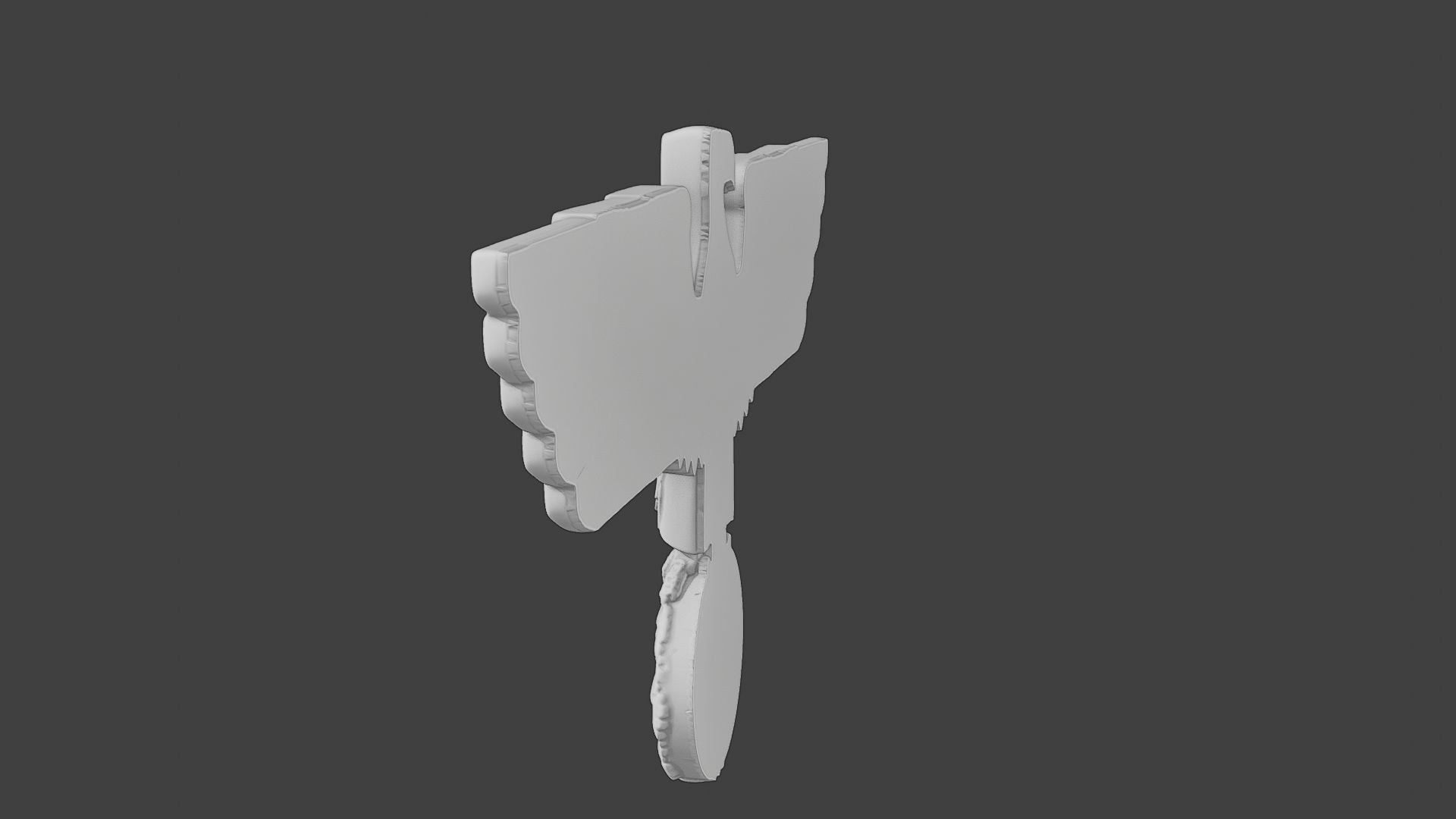 WWII German Eagle A 3D print model_26