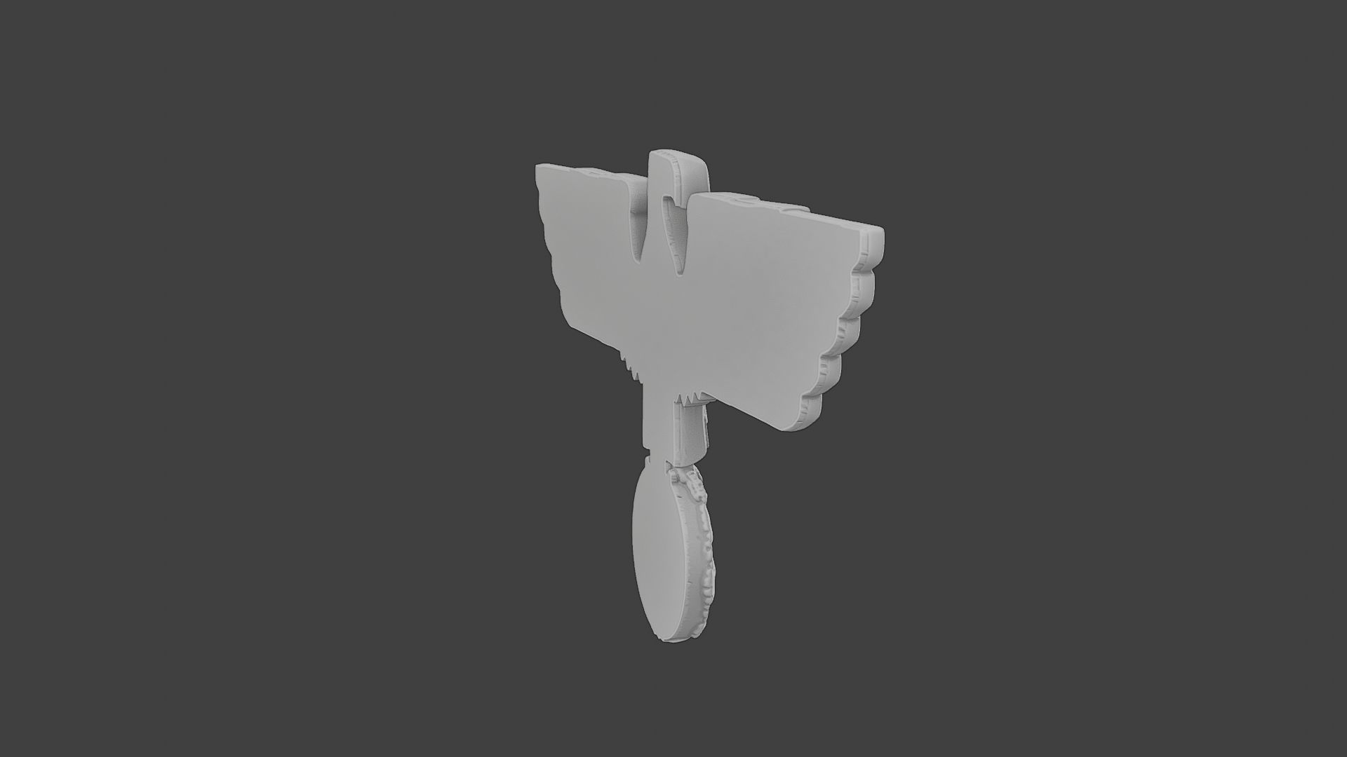 WWII German Eagle A 3D print model_31