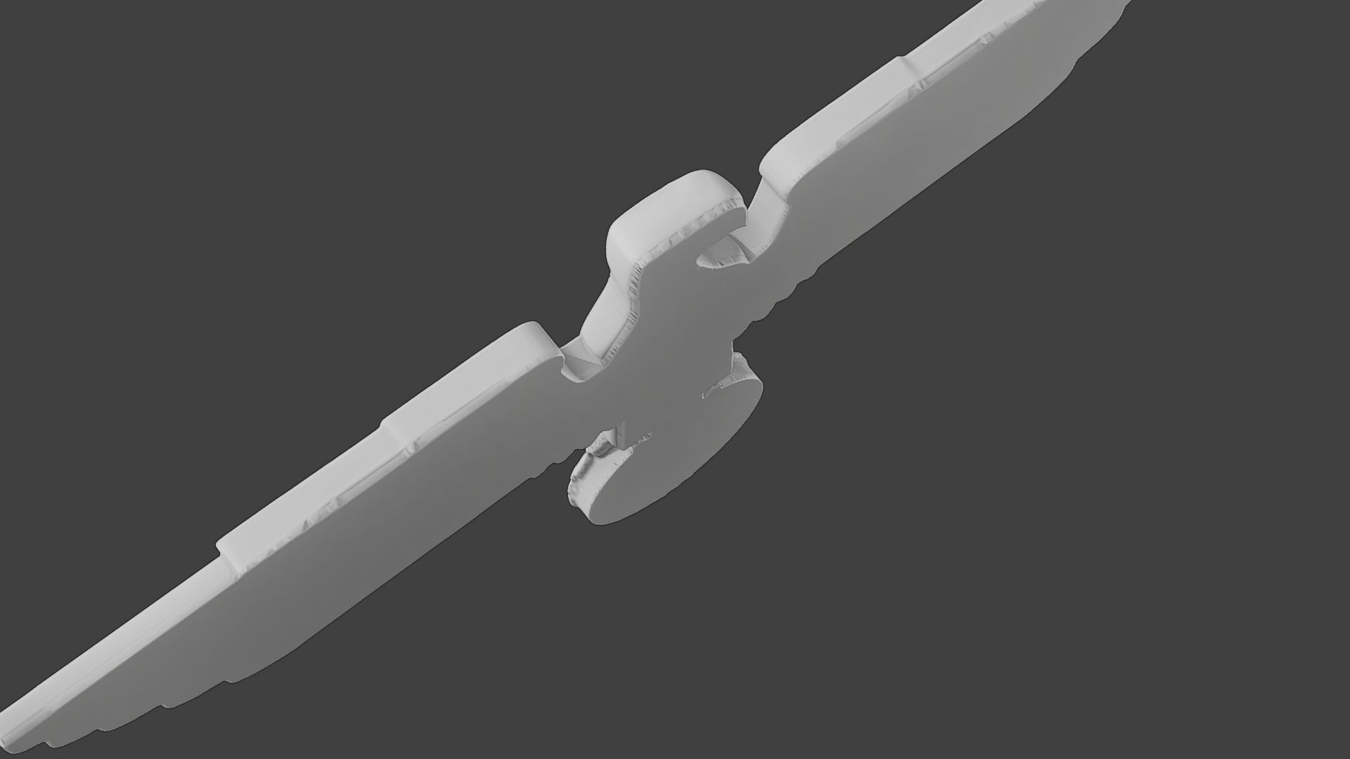 WWII German Eagle A 3D print model_16