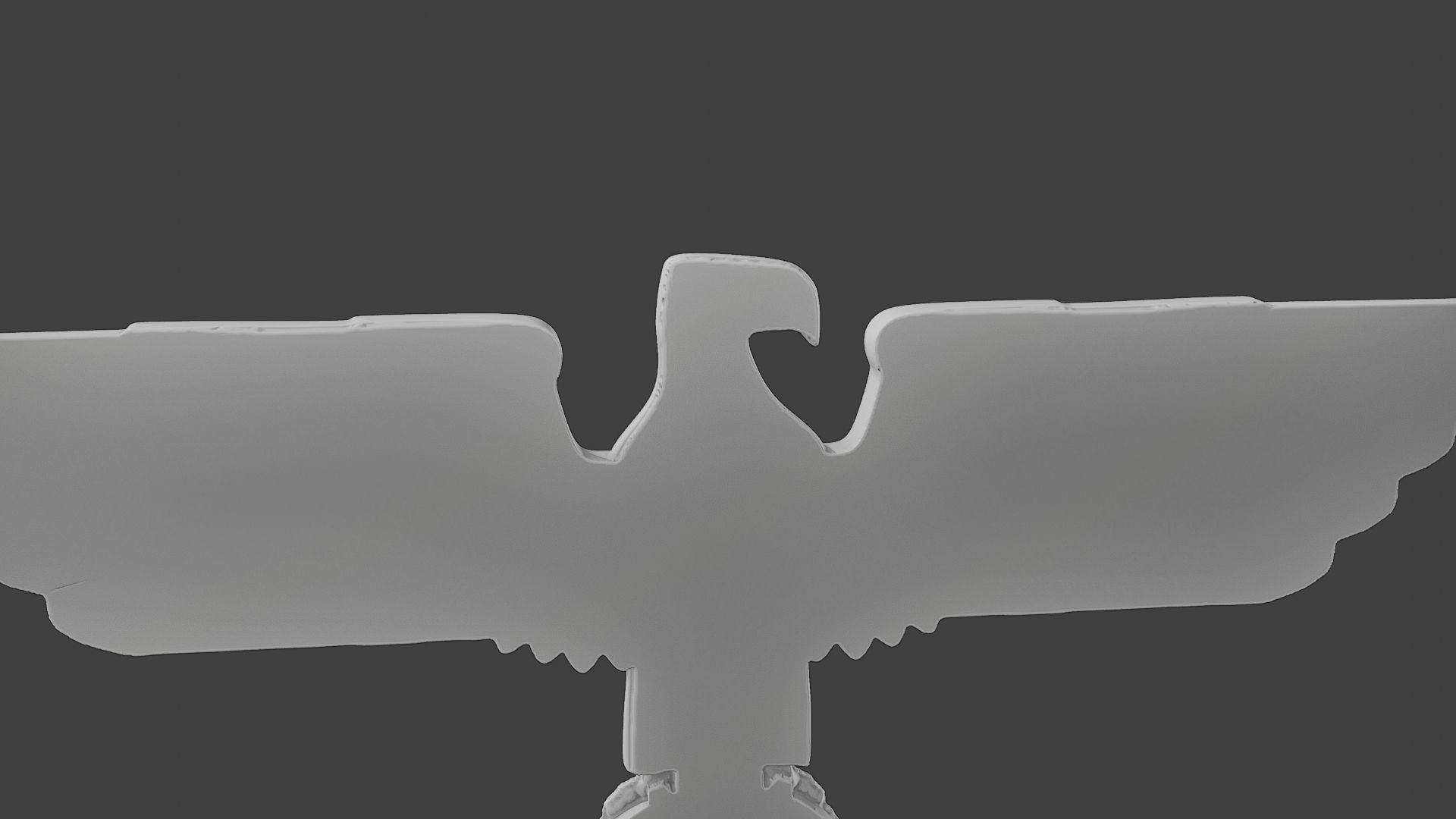 WWII German Eagle A 3D print model_21