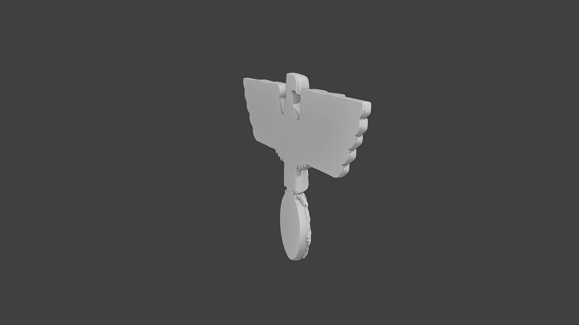 WWII German Eagle A 3D print model_8