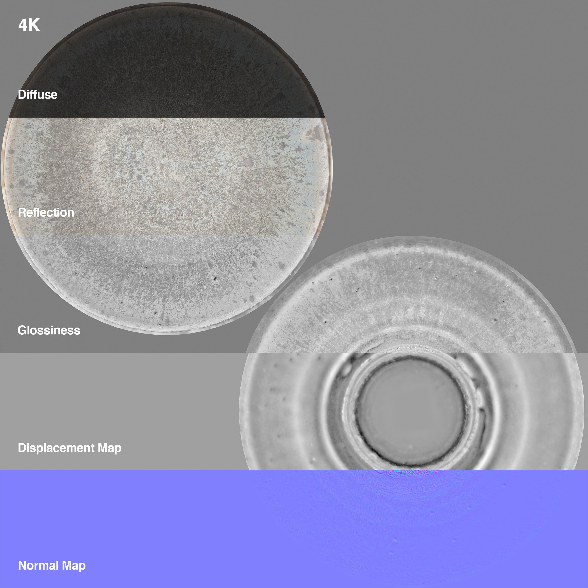 Japanese Tableware Set 8 Low-poly 3D model_22