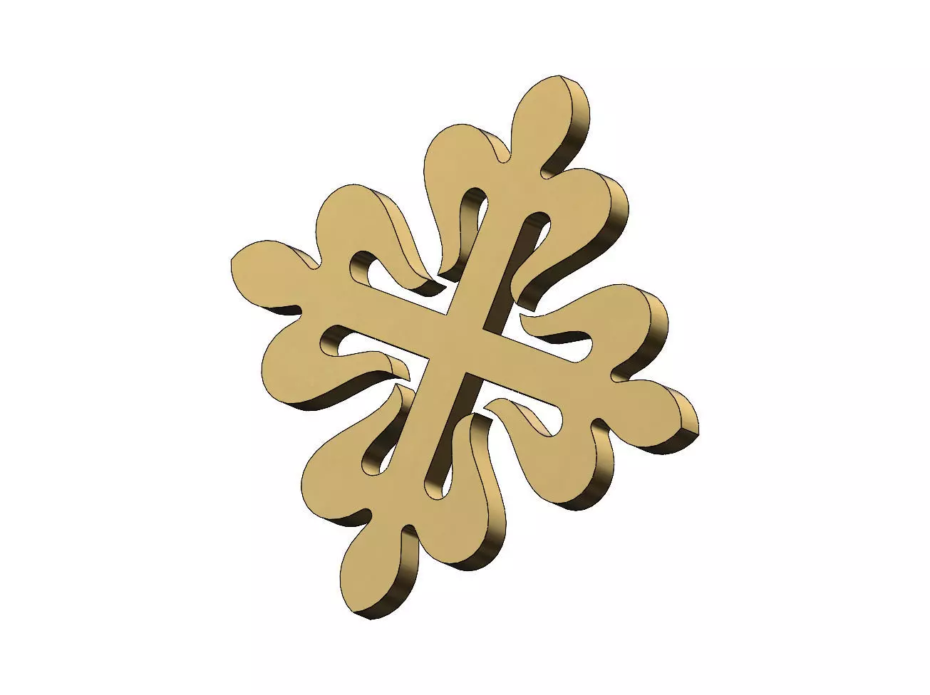 PP logo replica 3D print model