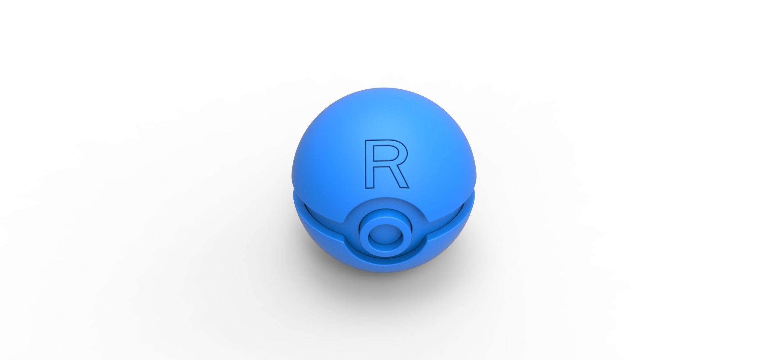 Team Rocket Ball 3D print model_11
