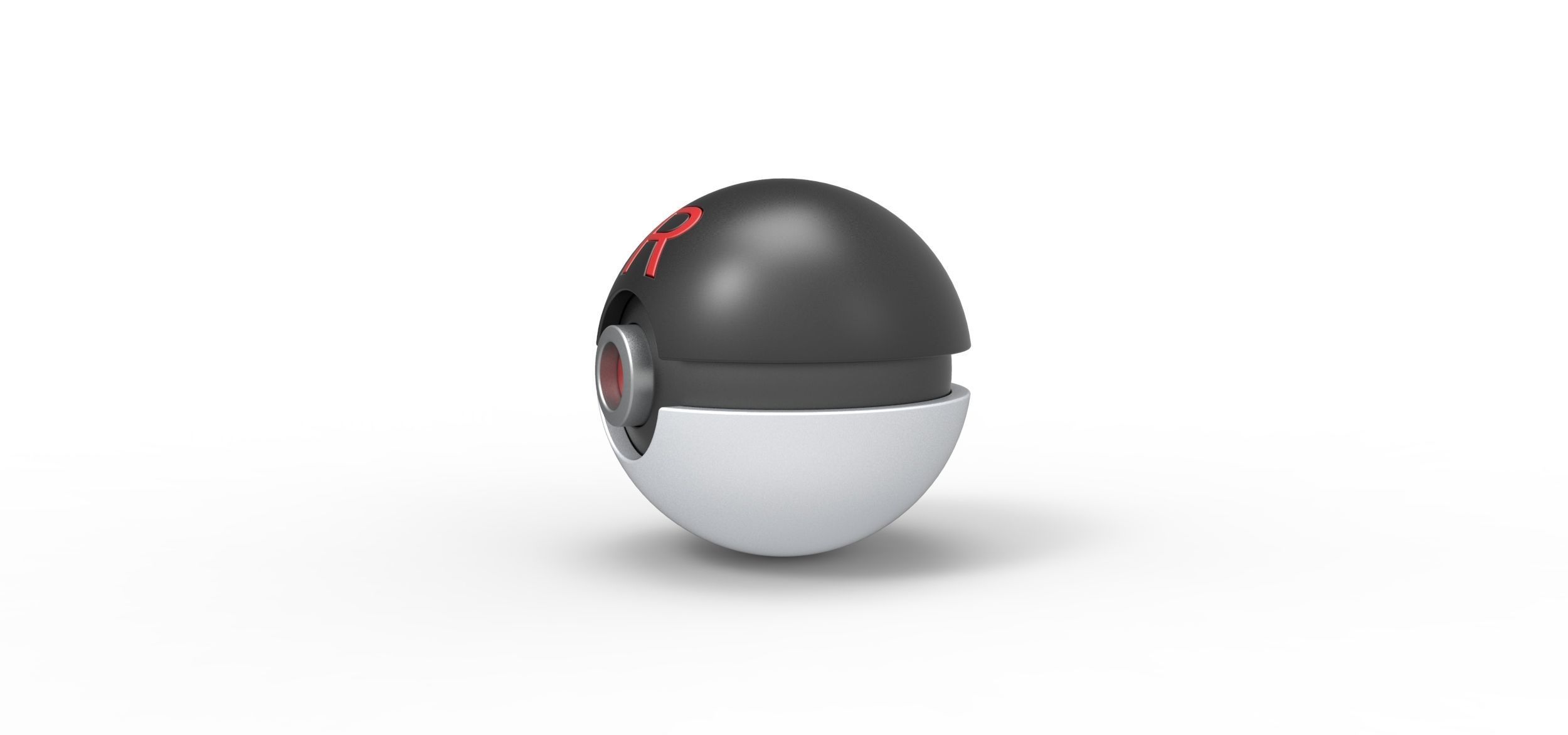 Team Rocket Ball 3D print model_5