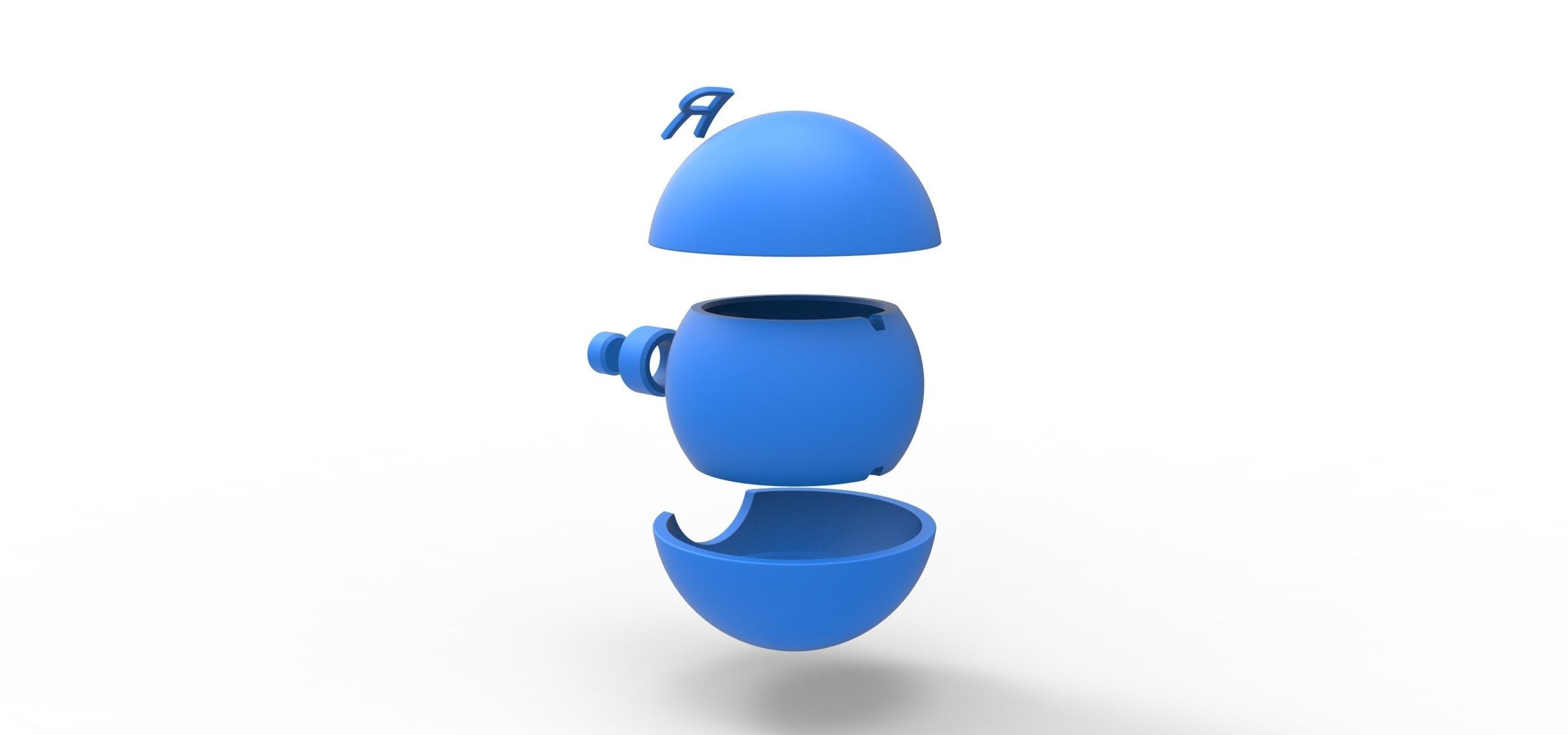 Team Rocket Ball 3D print model_20