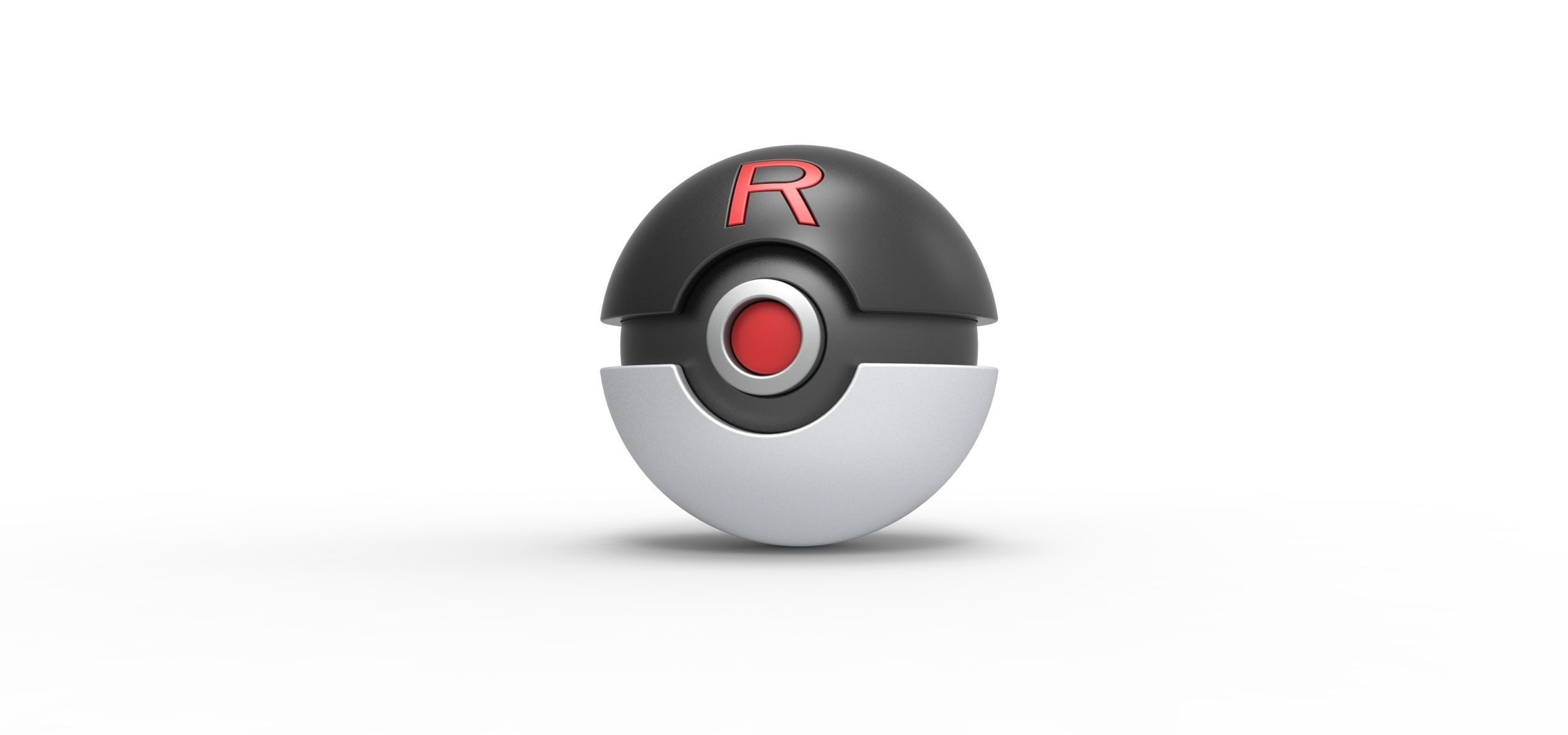 Team Rocket Ball 3D print model_1