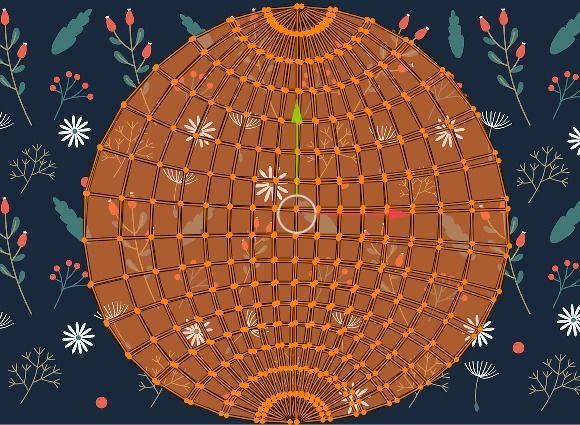 Easter basket with Bunny 3D model_8