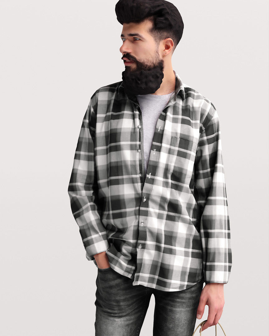 Humano Shopping Man 2208-8 3D model_6