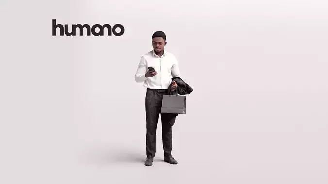 Humano Shopping Man 2208-7 3D model
