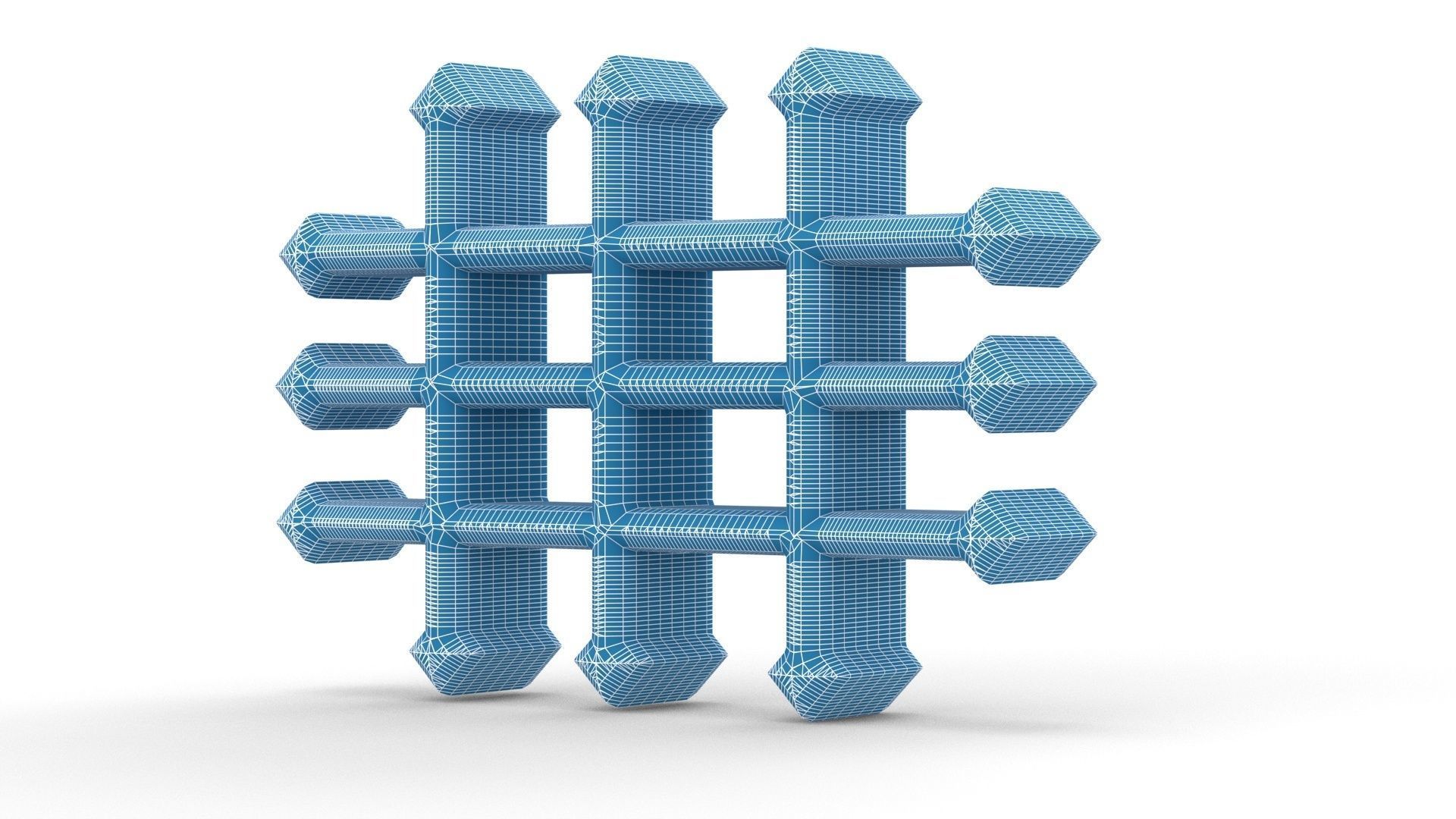 Freemason and alchemist Ancient 3d symbol 3D model_9