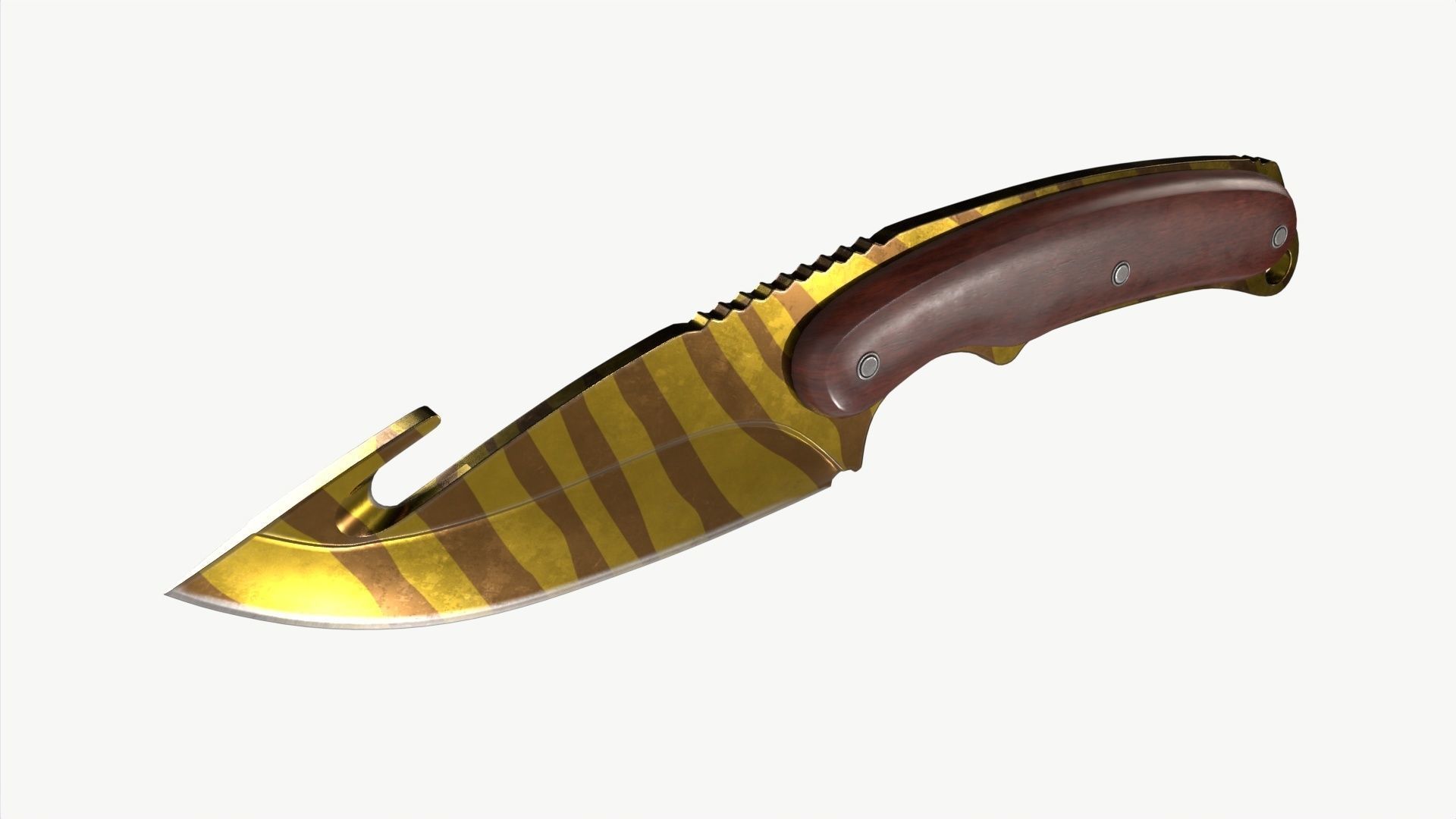 Gut Knifes Set 3D model_9