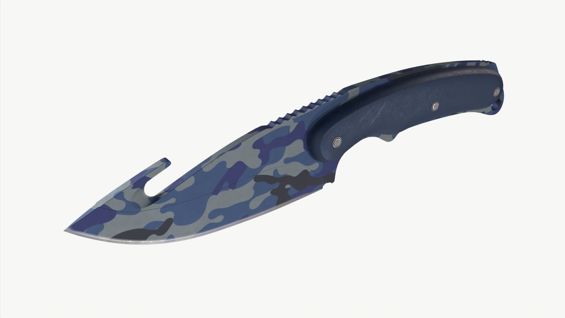 Gut Knifes Set 3D model_5