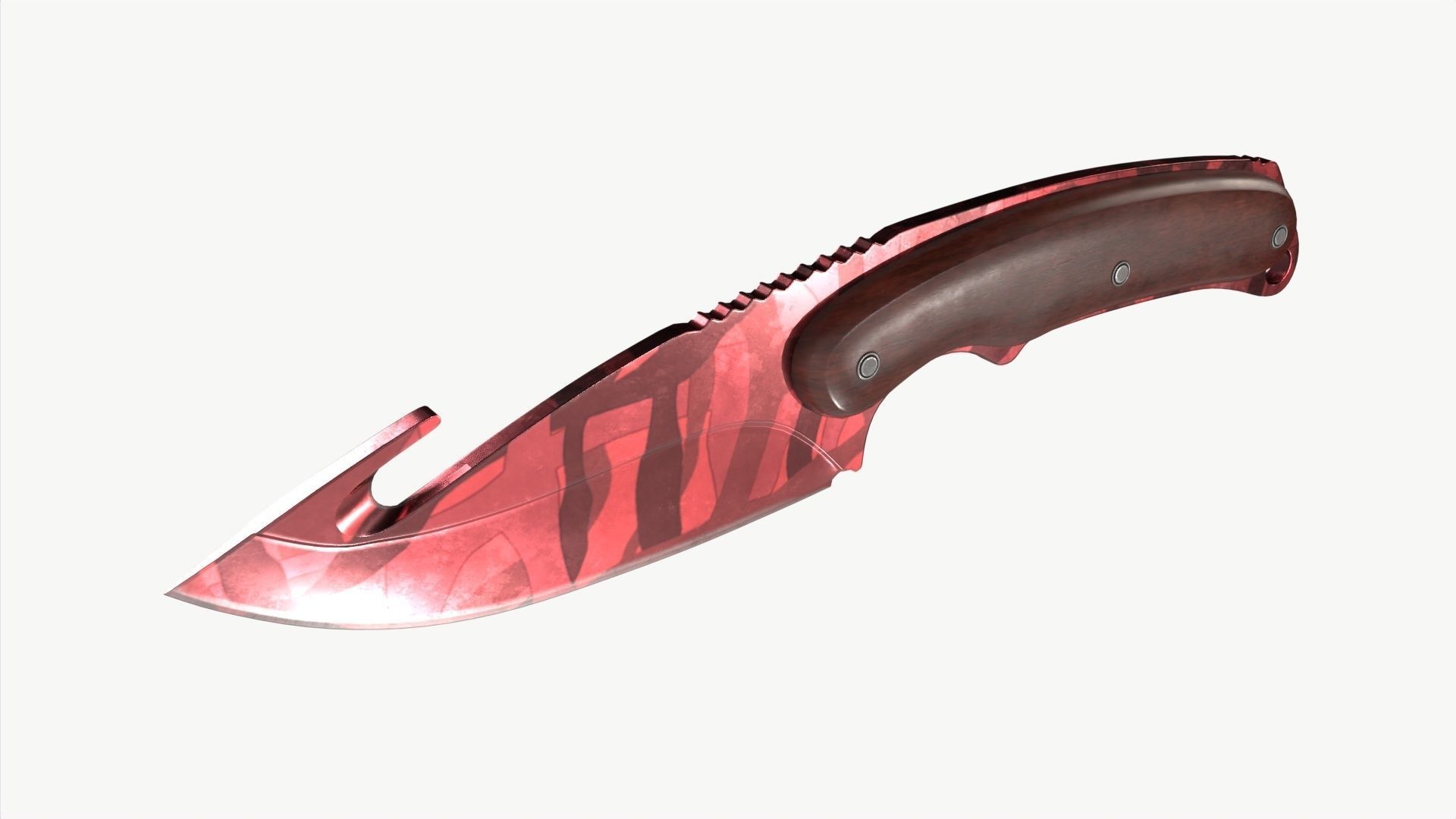 Gut Knifes Set 3D model_4
