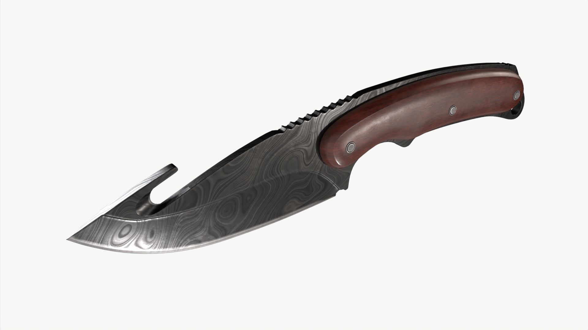 Gut Knifes Set 3D model_10