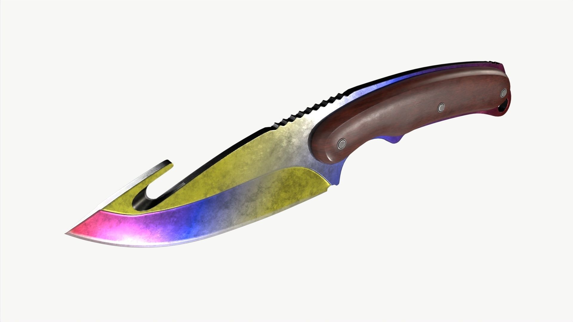 Gut Knifes Set 3D model_7
