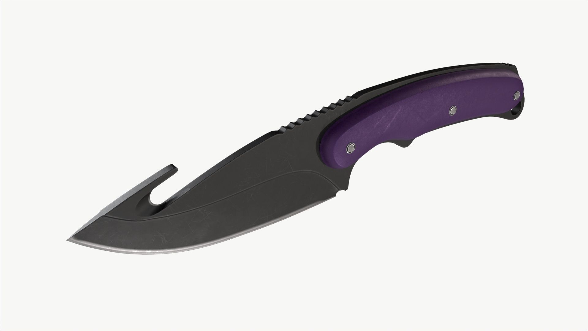 Gut Knifes Set 3D model_8