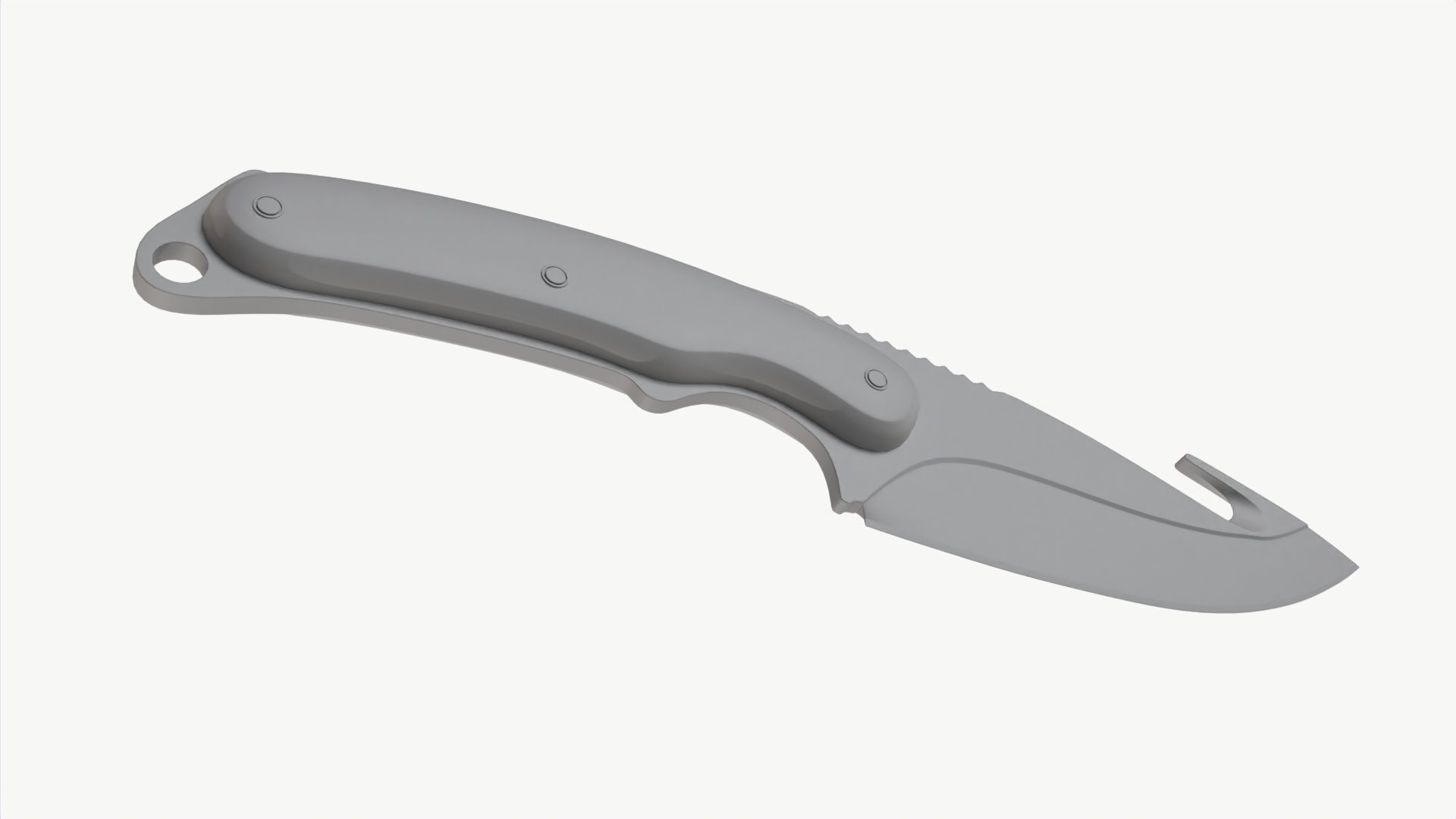 Gut Knifes Set 3D model_14